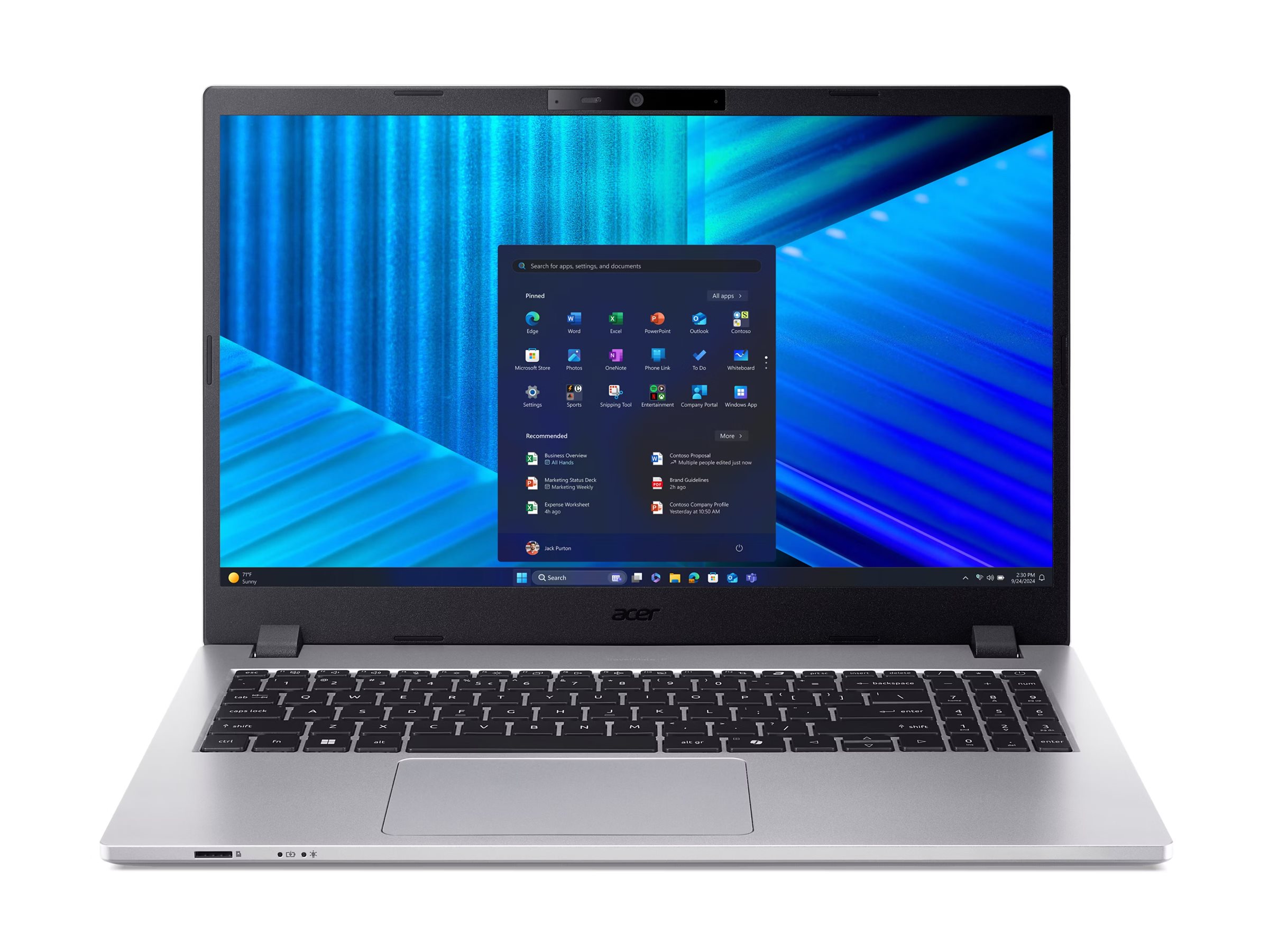 Acer TravelMate P2 TMP215-75-G2-TCO-54CY, Core Ultra 5 125H, 16GB RAM, 512GB SSD, W11P