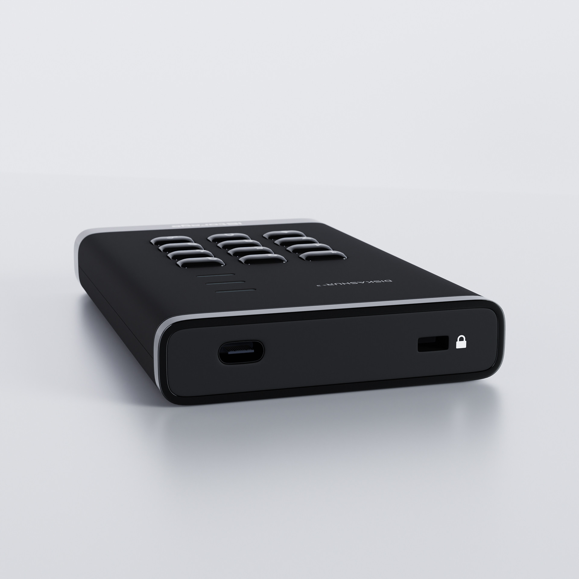 iStorage diskAshur³ - SSD - verschlüsselt - 8 TB - extern (tragbar)