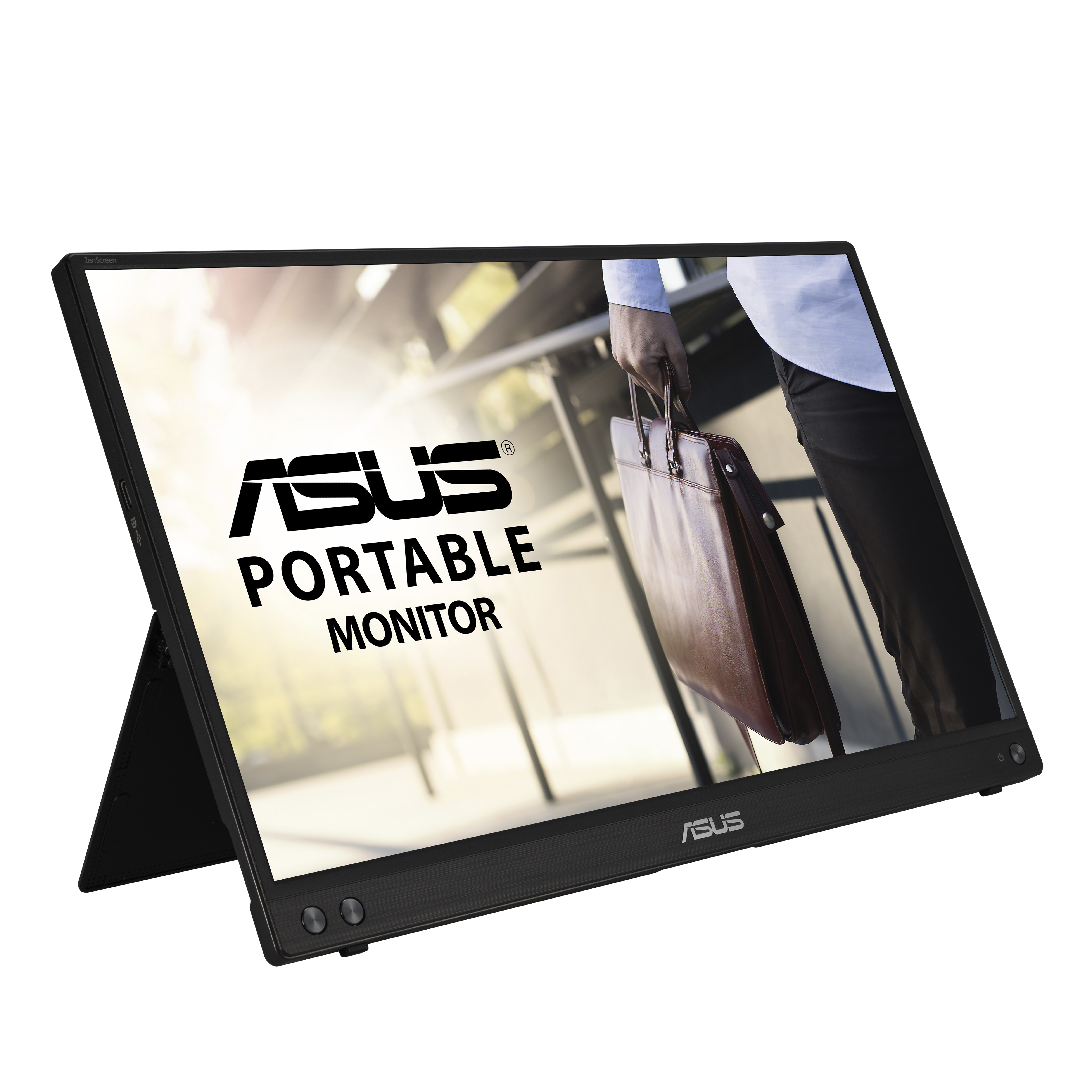 ASUS ZenScreen MB16ACV, 15.6" FHD IPS, 60Hz, 5ms, 250nits, 1x USB-C m. DP