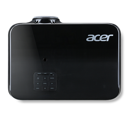 Acer X1228H - DLP-Projektor - UHP - tragbar - 3D - 4500 ANSI-Lumen - XGA (1024 x 768)