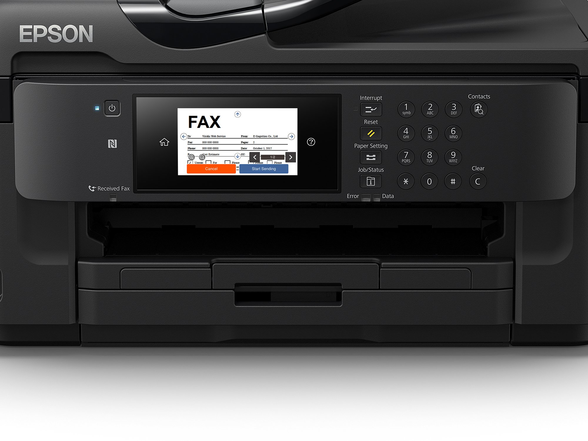 Epson WorkForce WF-7710DWF - Multifunktionsdrucker - Farbe - Tintenstrahl - A3 (Medien)