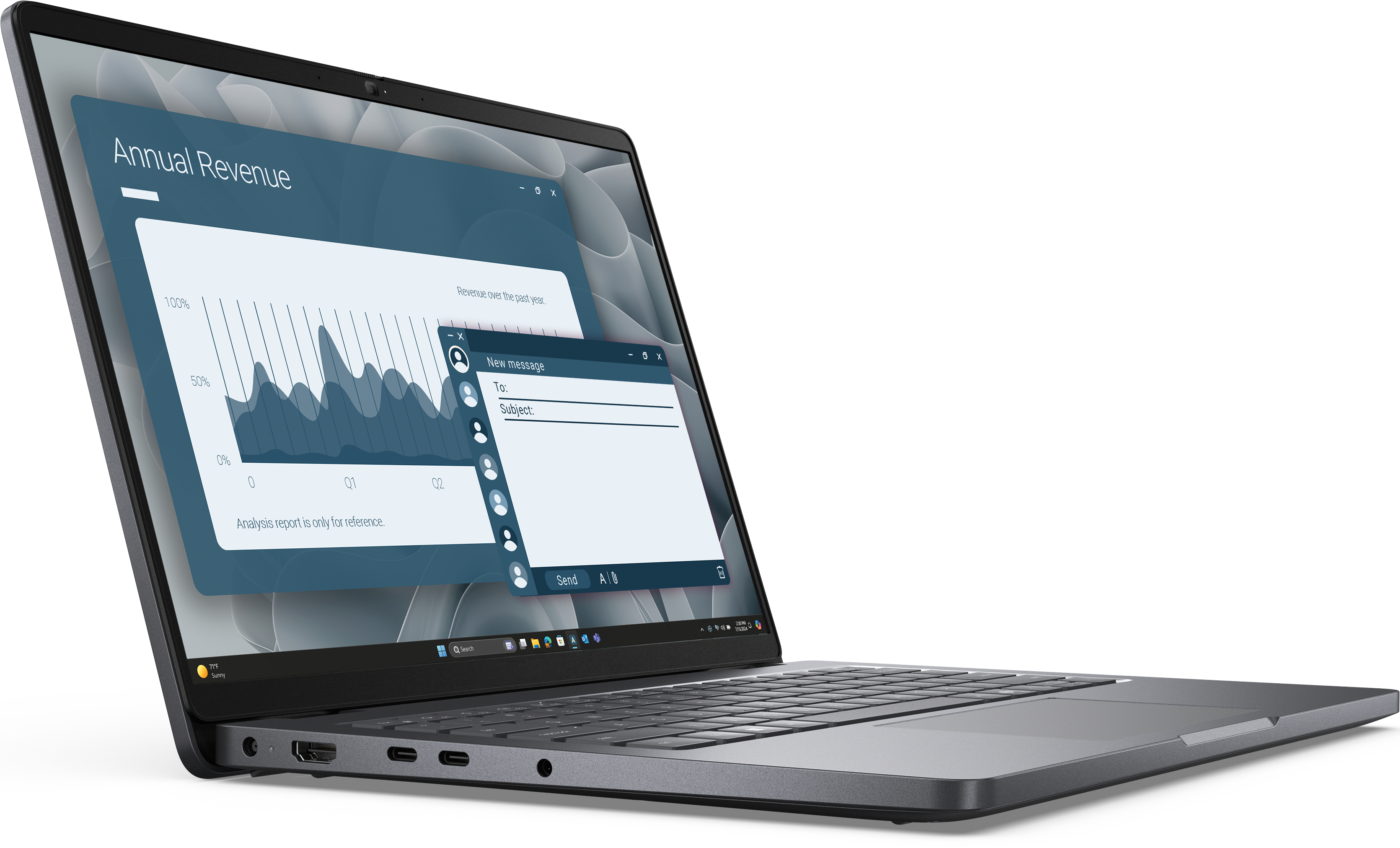 Dell Pro 14 PC14255 35.56cm (14"), FHD+, AMD Ryzen 5 PRO 215, 16GB RAM, 512GB SSD, Win11 Pro