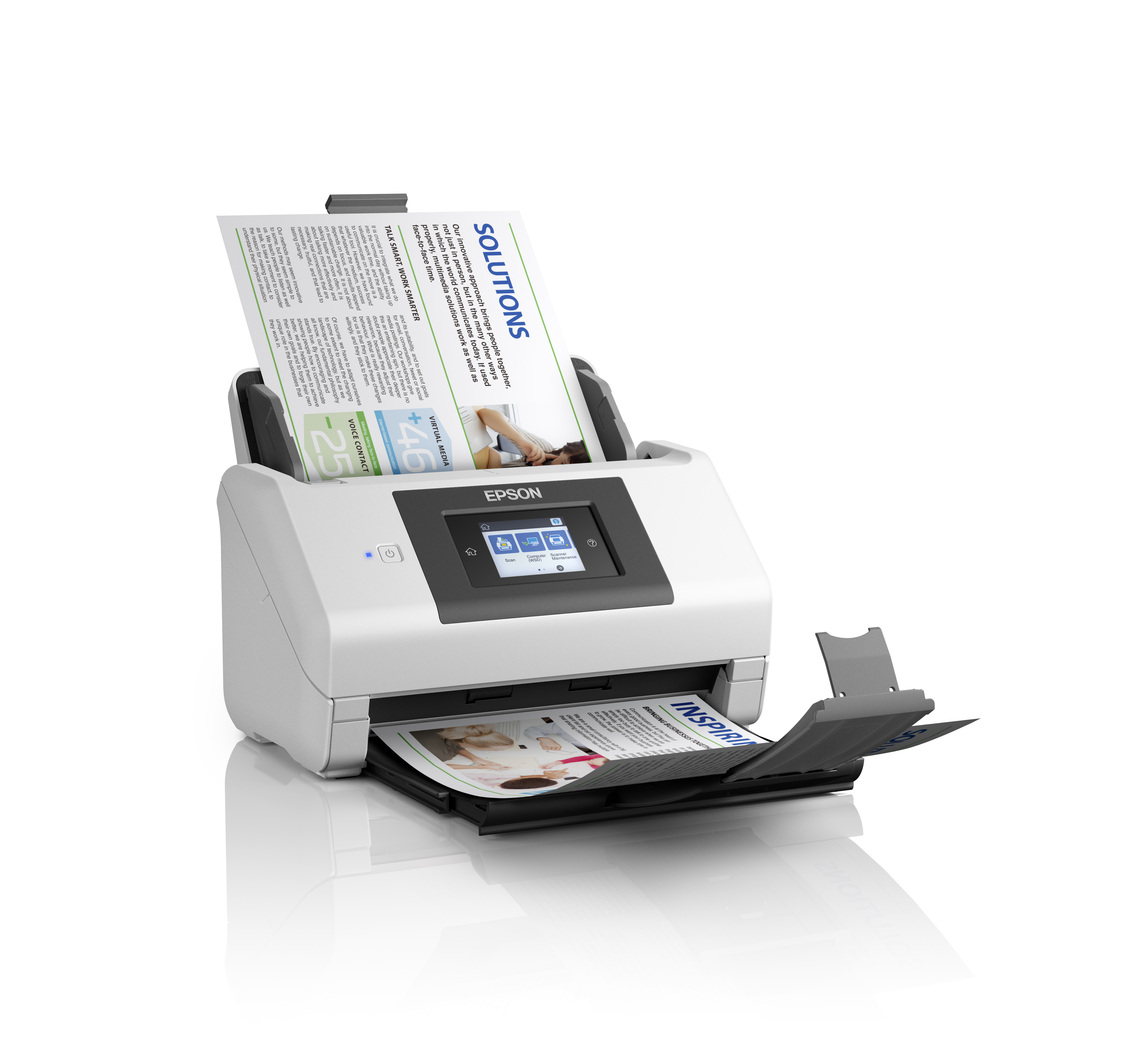 Epson WorkForce DS-780N, 215,9 x 6096 mm, 600 x 600 DPI, 30 Bit, 24 Bit, 10 Bit, 8 Bit
