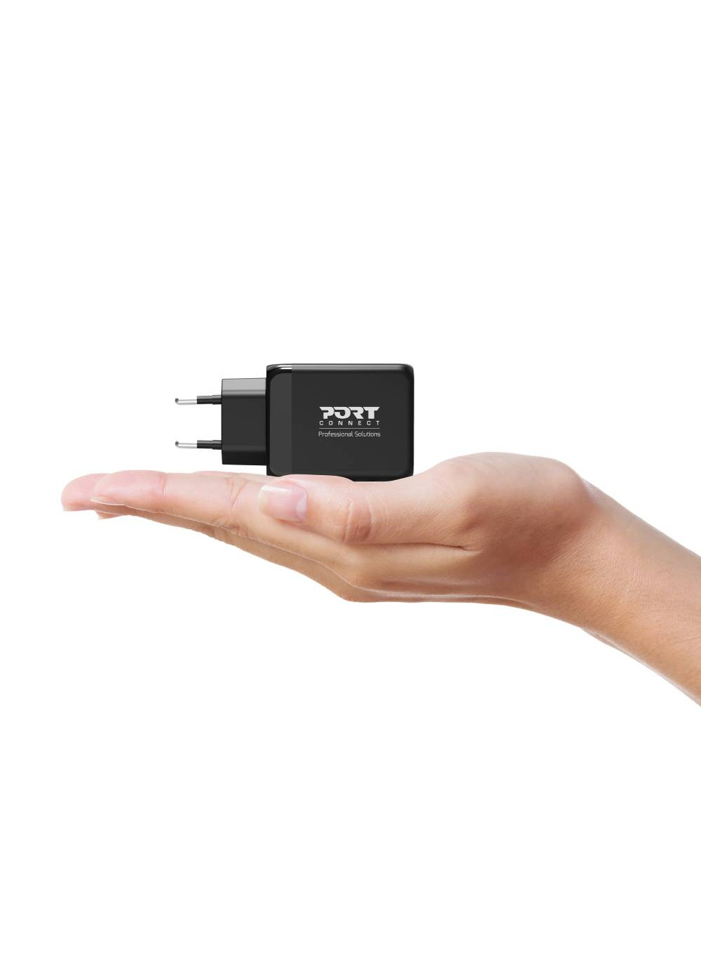 PORT Designs PORT Connect - Netzteil - GaN-Technologie - 65 Watt - 3.25 A - PD, PD 3.0, QC 3.0 - 2 A