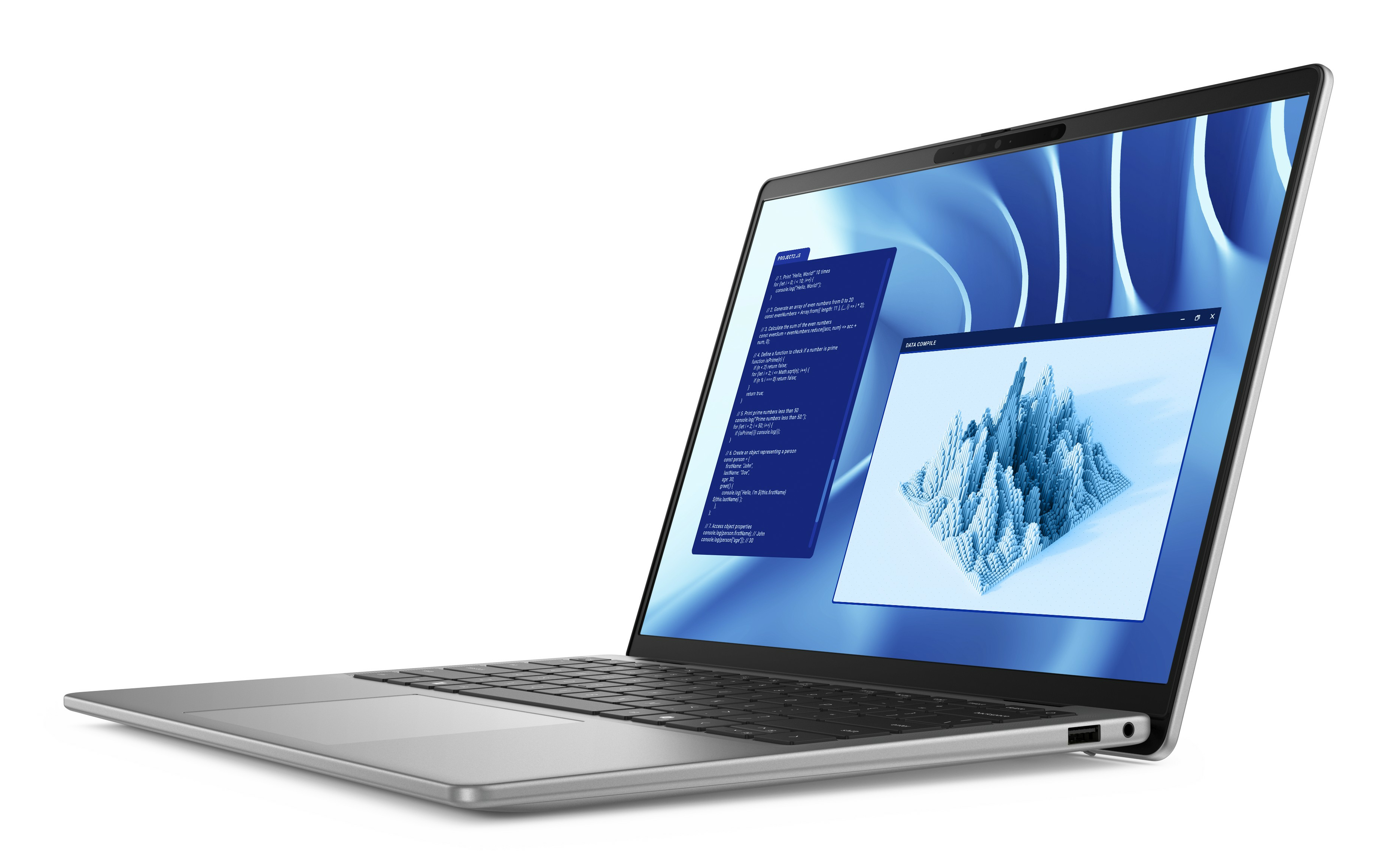 Dell Latitude 7455, 14" WQXGA, Snapdragon X Elite - X1E-80-100, 32GB RAM, 1TB SSD, Win11 Pro
