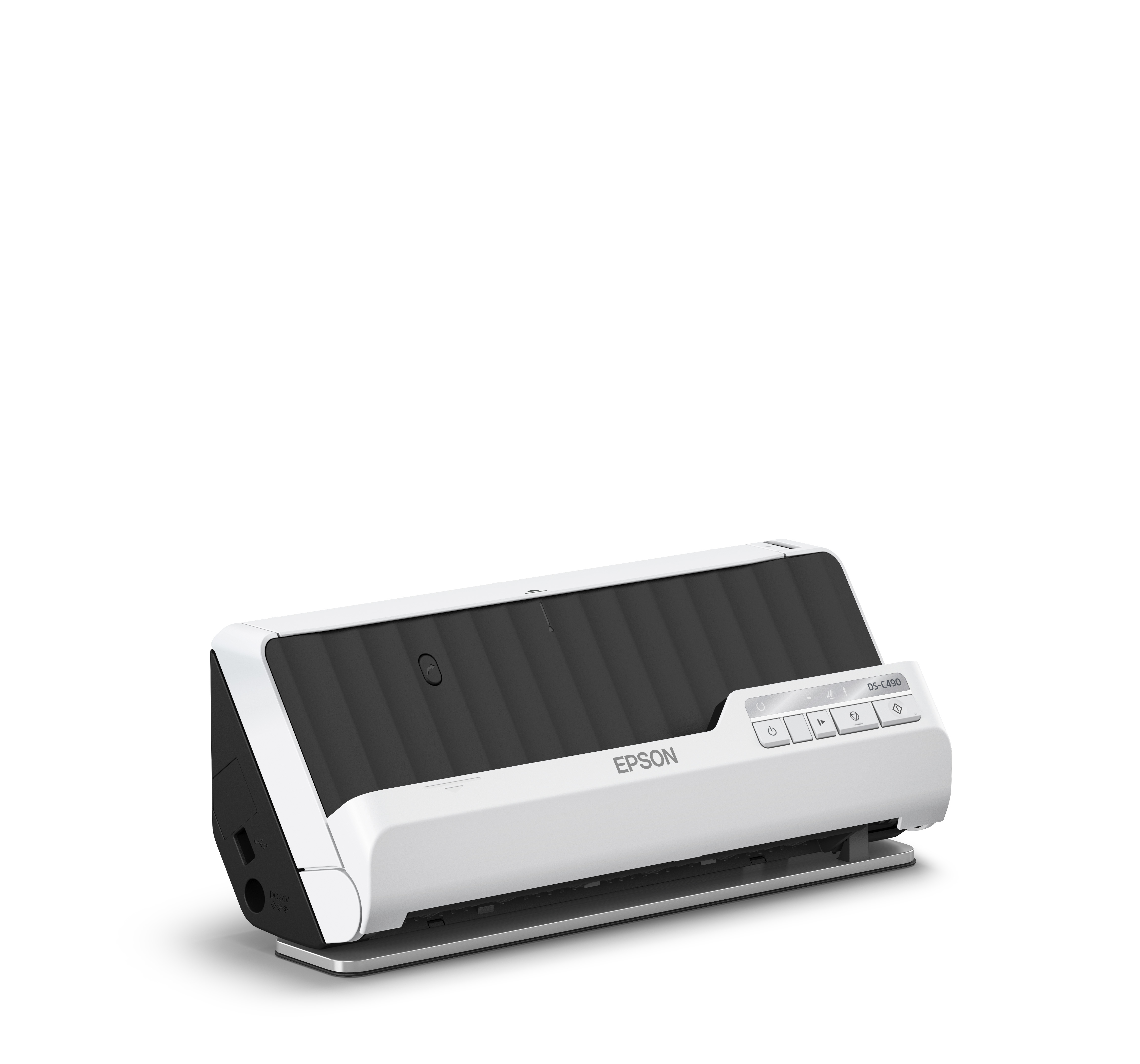 Epson DS-C490 - Einzelblatt-Scanner - Duplex - A4/Legal - 600 dpi x 600 dpi - automatischer Dokument