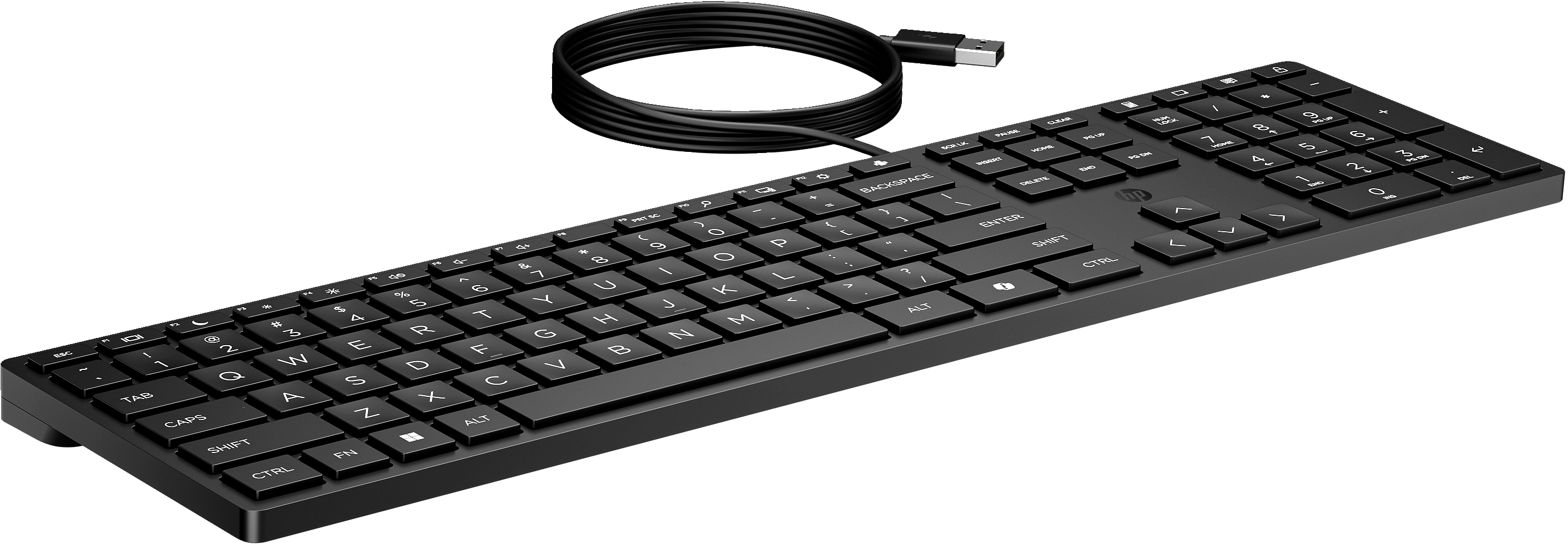 HP Desktop 320K - Tastatur - USB - Bosnisch/Kroatisch/Montenegrinisch/Slowenisch... - Desktop