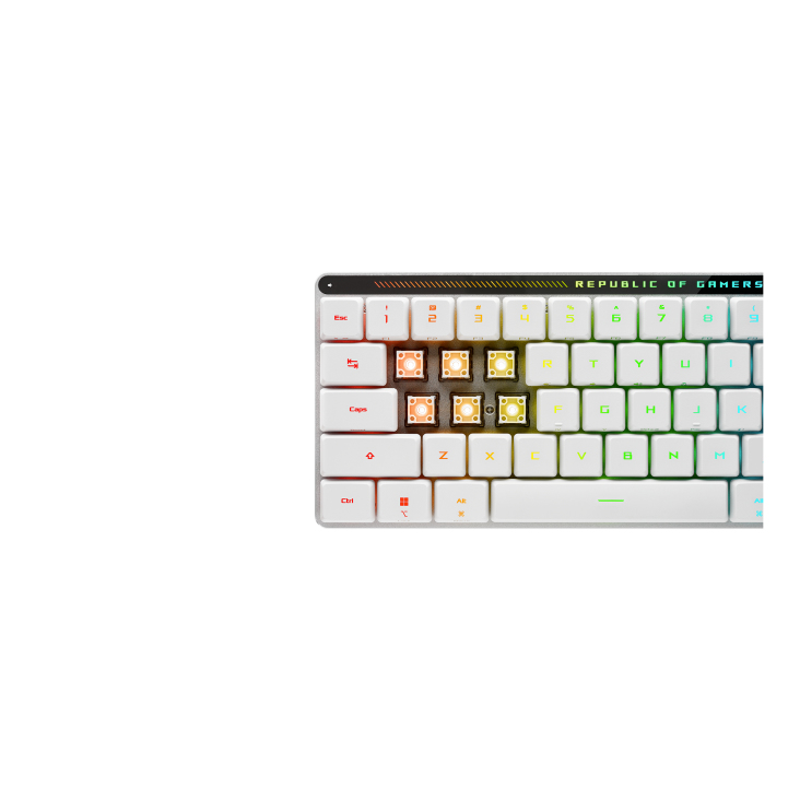 ASUS ROG Falchion RX - Tastatur - 65% - compact