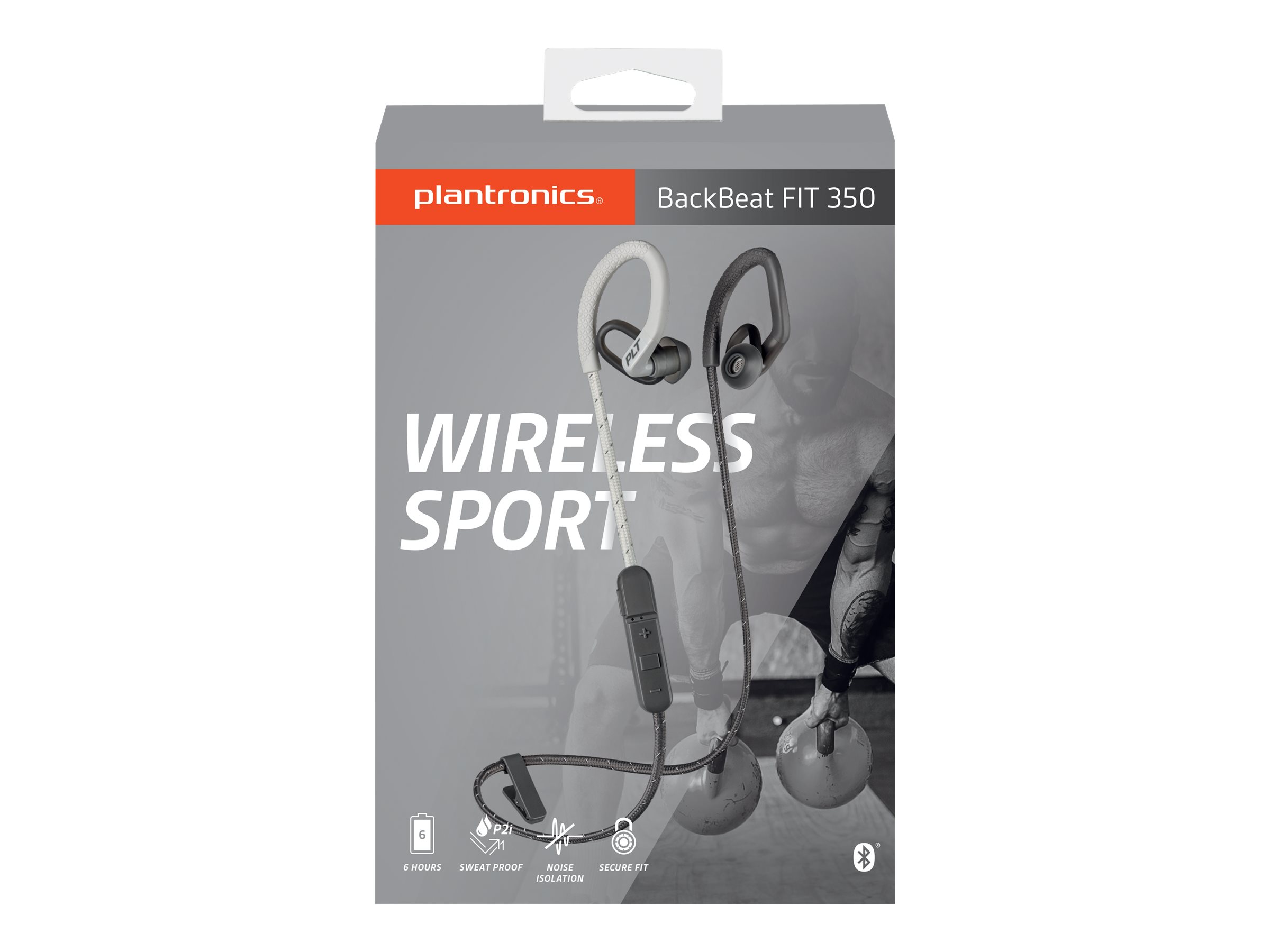 Poly Plantronics Backbeat FIT 350 - Ohrhörer mit Mikrofon