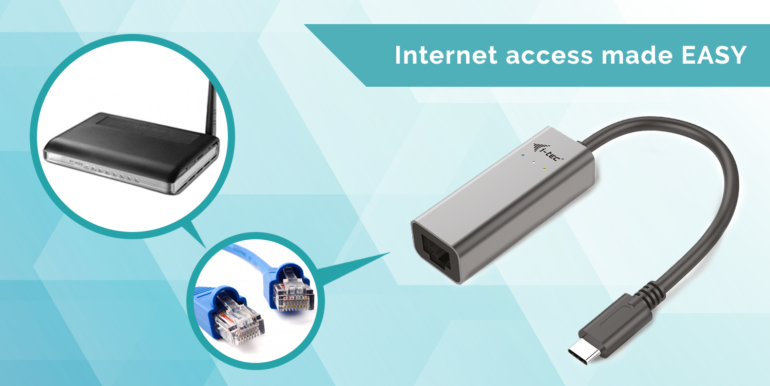 i-tec LAN-Adapter, RJ-45, USB-C 3.0 [Stecker]