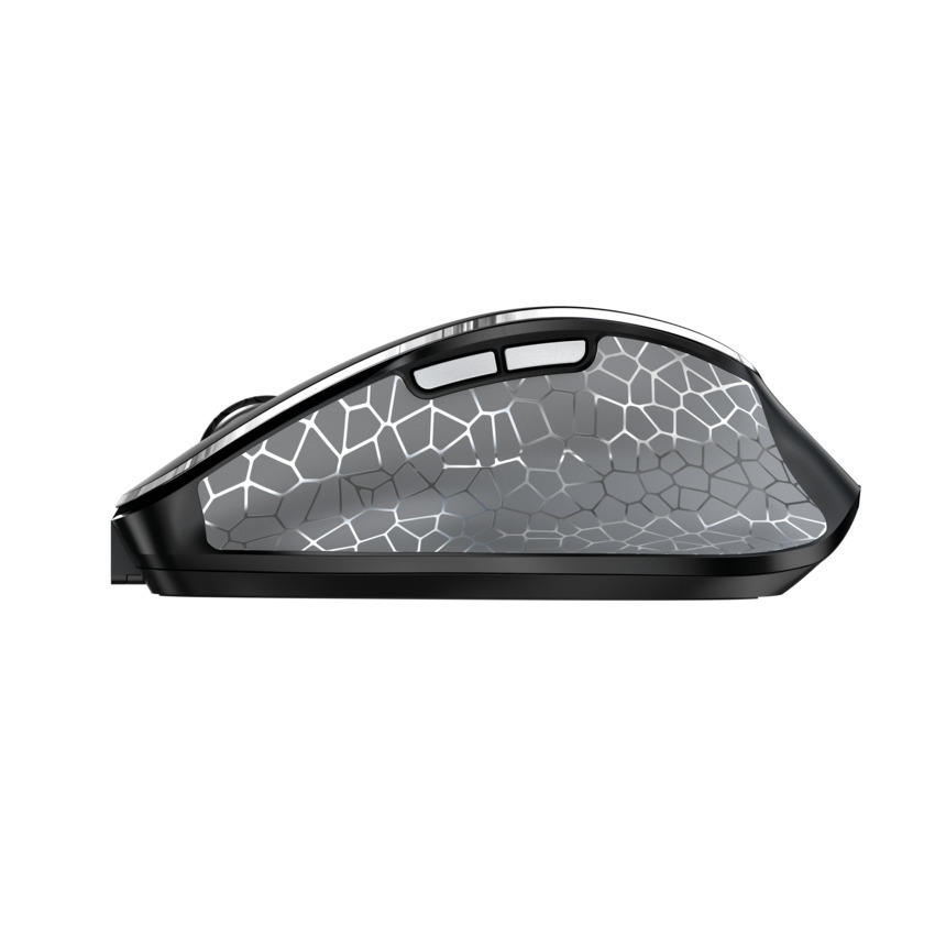 Cherry MW 8C ERGO - Maus - ergonomisch - optisch - 6 Tasten - kabellos - 2.4 GHz, Bluetooth 4.0 - ka