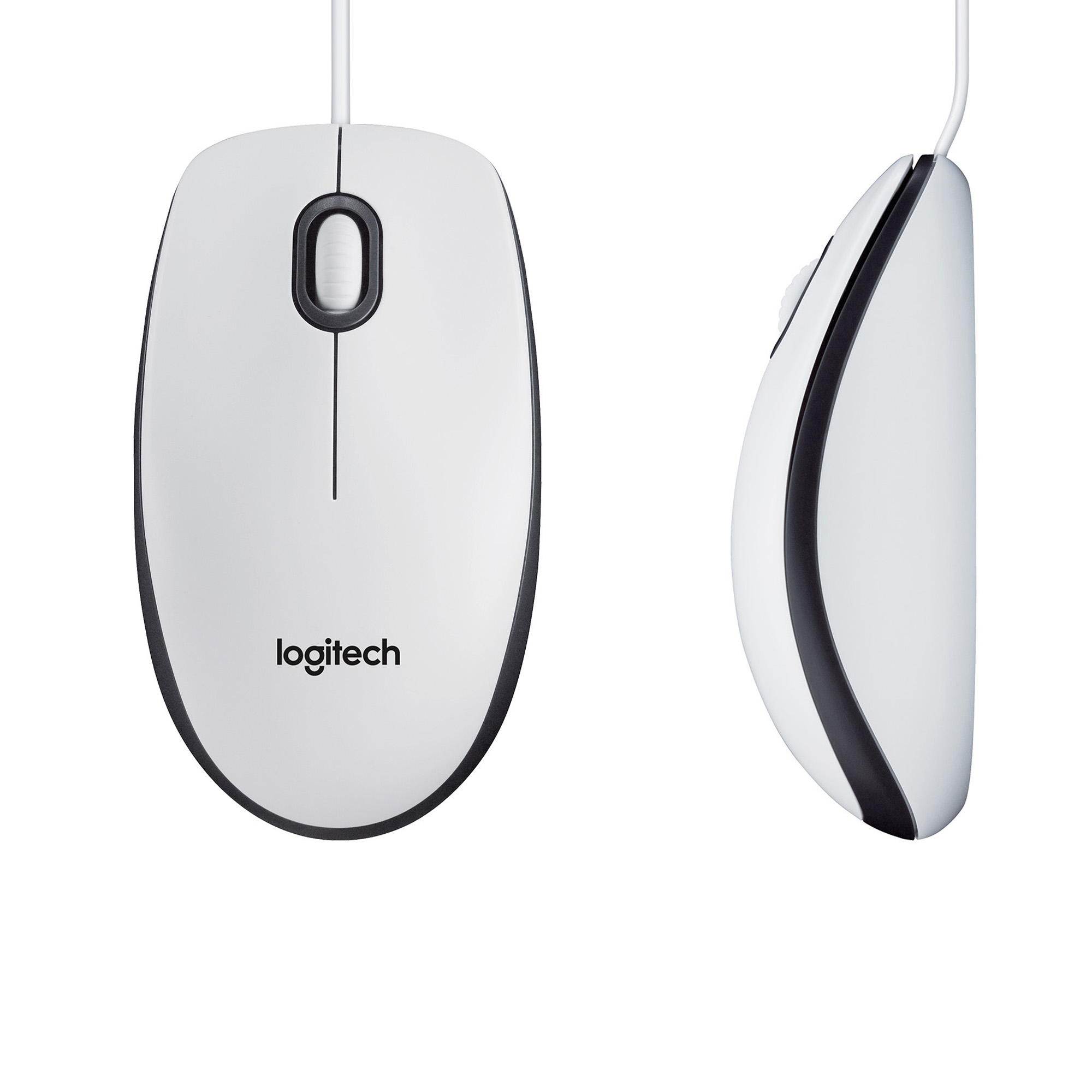 Logitech M100 - Maus - Vollformat - rechts- und