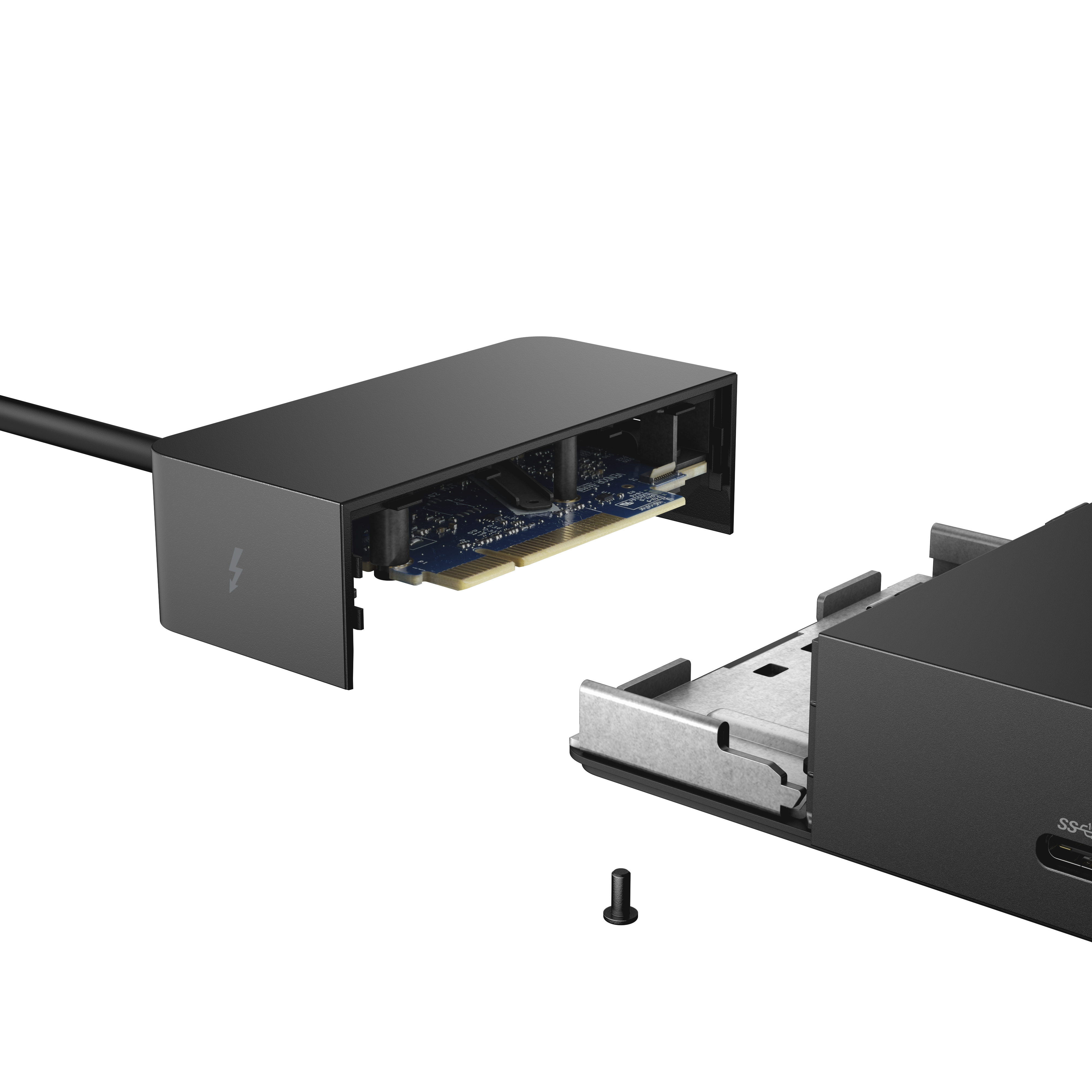 Dell Thunderbolt Dock WD19TB - Dockingstation - USB-C / Thunderbolt 3 - HDMI, 2 x DP, USB-C, Thunder