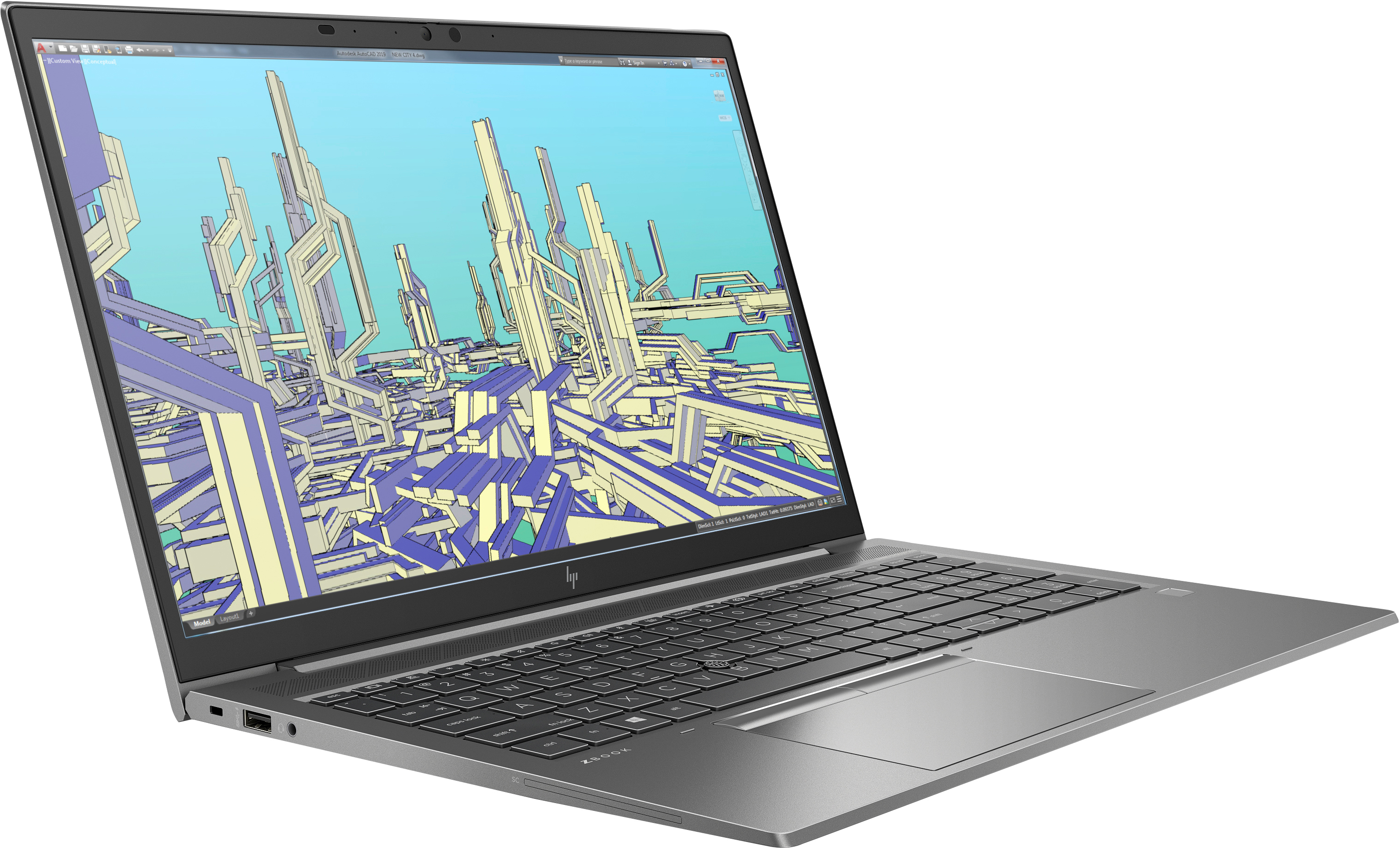 HP ZBook Firefly 15.6 inch G8, Intel® Core? i7, 2,8 GHz, 39,6 cm (15.6"), 1920 x 1080 Pixel, 16 GB,