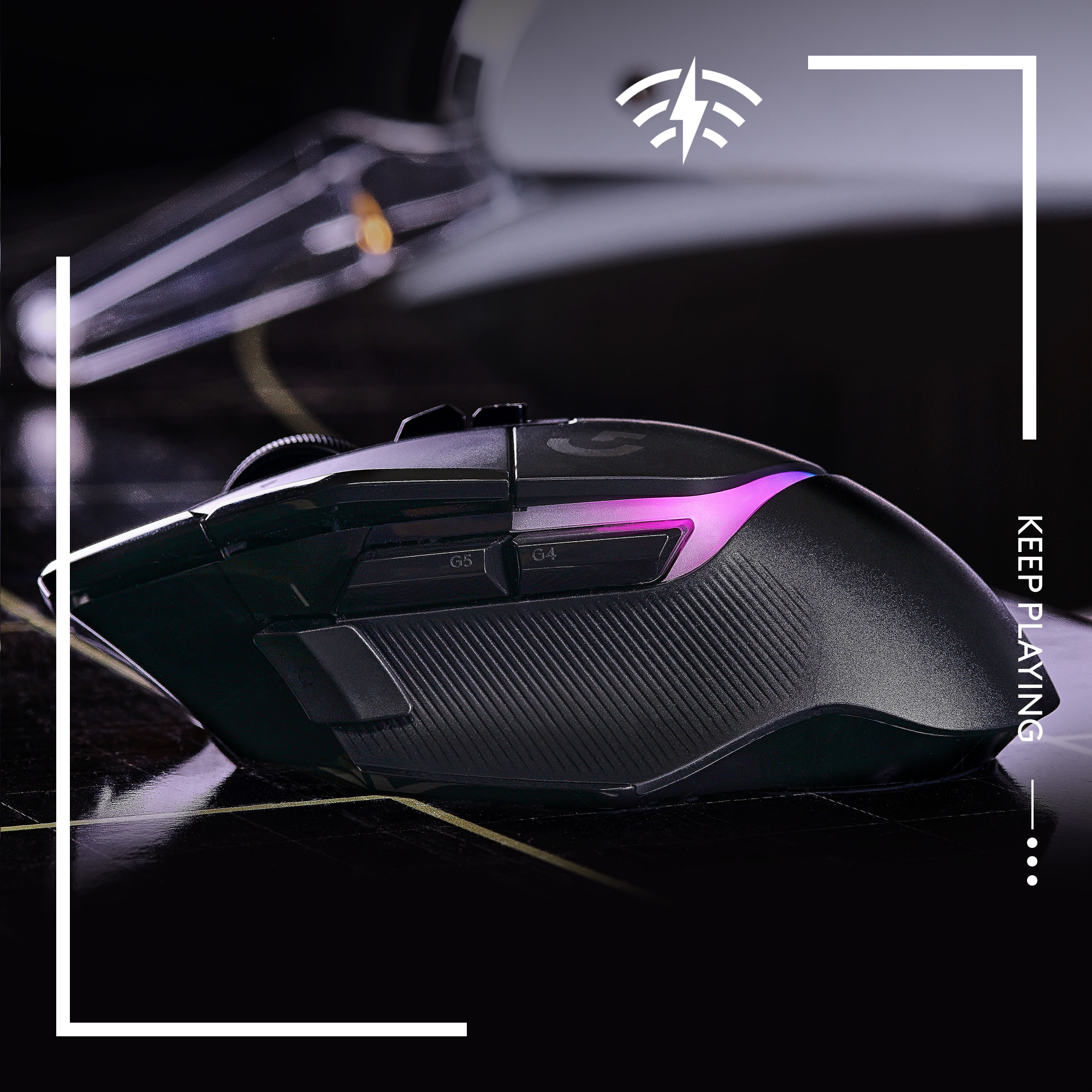 Logitech G G502 X PLUS - Maus - optisch - 11 Tasten