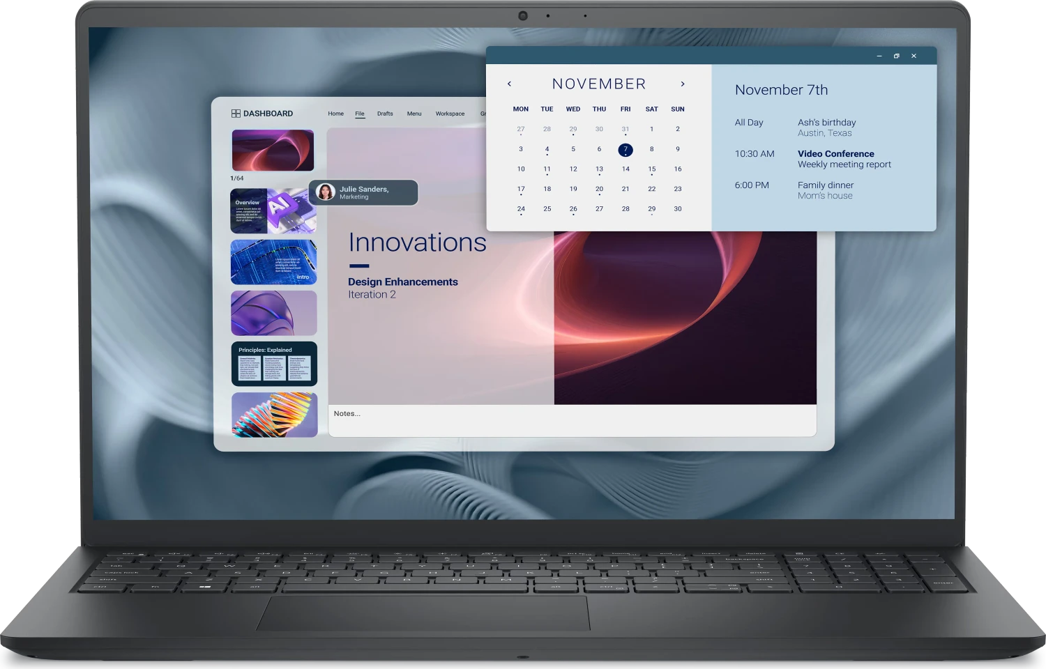 Dell Pro 15 Essential PV15250 15.6", FHD, Core i7-1355U, 16GB RAM, 1TB SSD, Win11 Pro