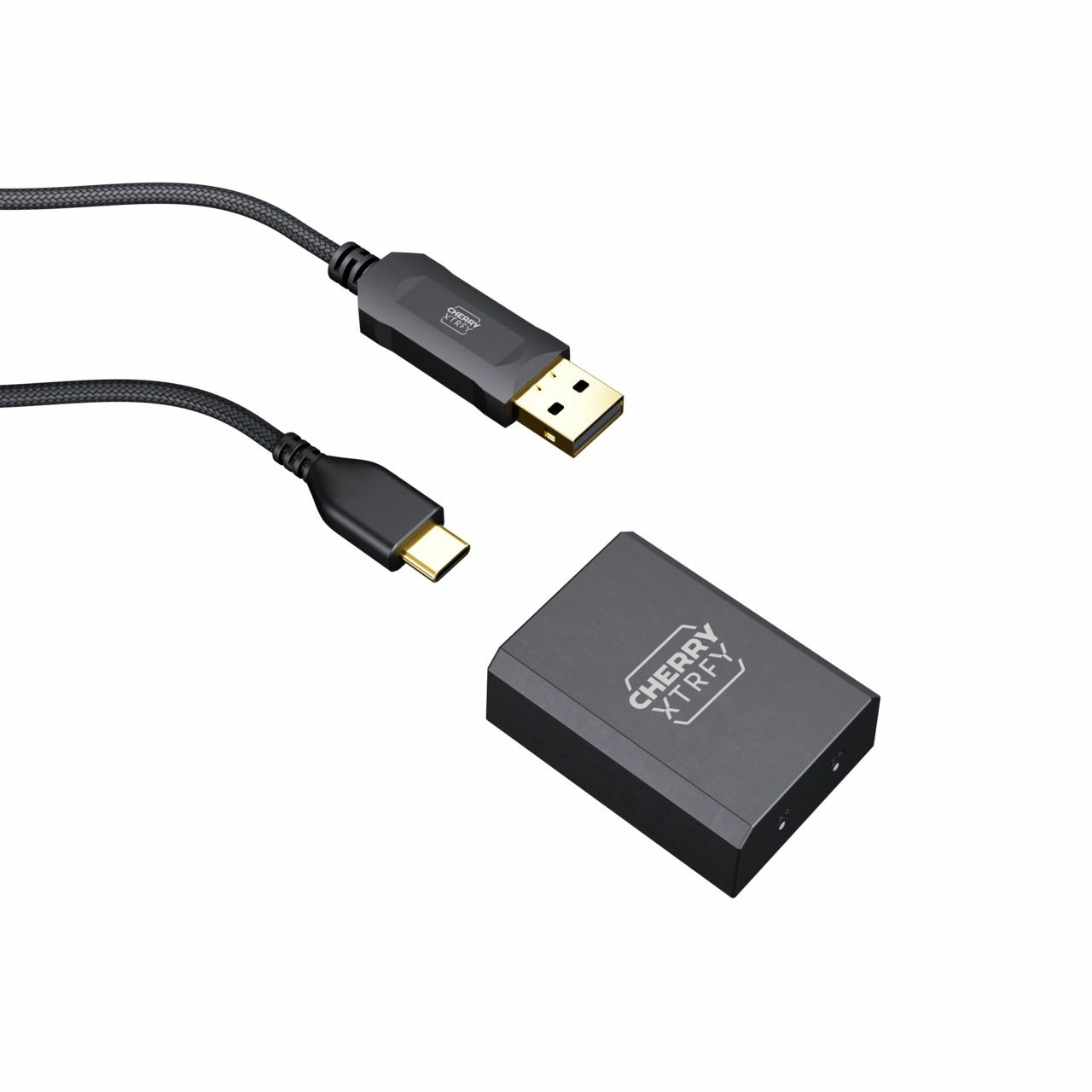 Cherry Xtrfy M68 Pro - Maus - optisch - 5 Tasten - kabellos - 2.4 GHz - kabelloser Empfänger (USB)