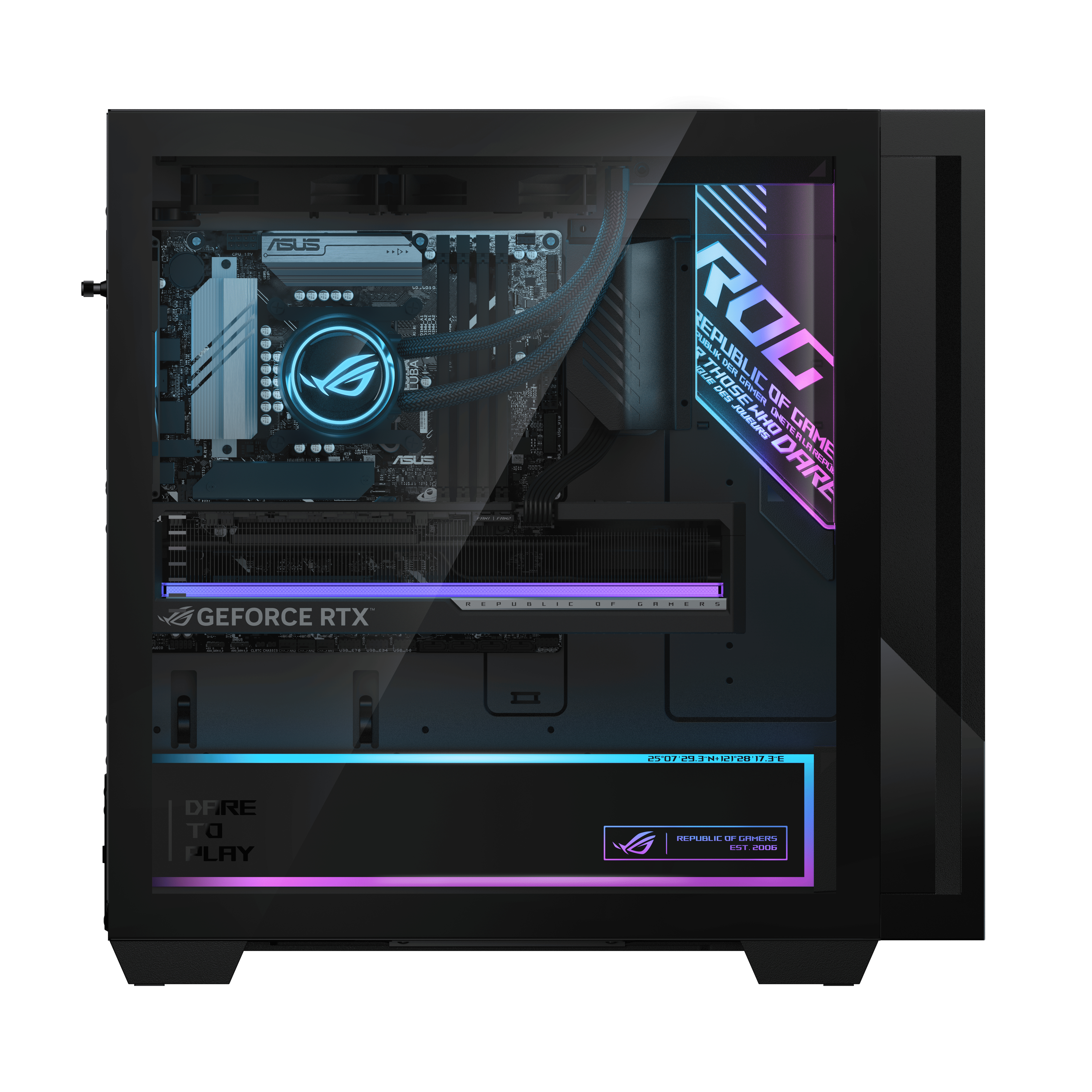 ASUS ROG G700TF-7265KF270W, Core Ultra 7 265KF, 64GB, 2TB, RTX 5080, Win11