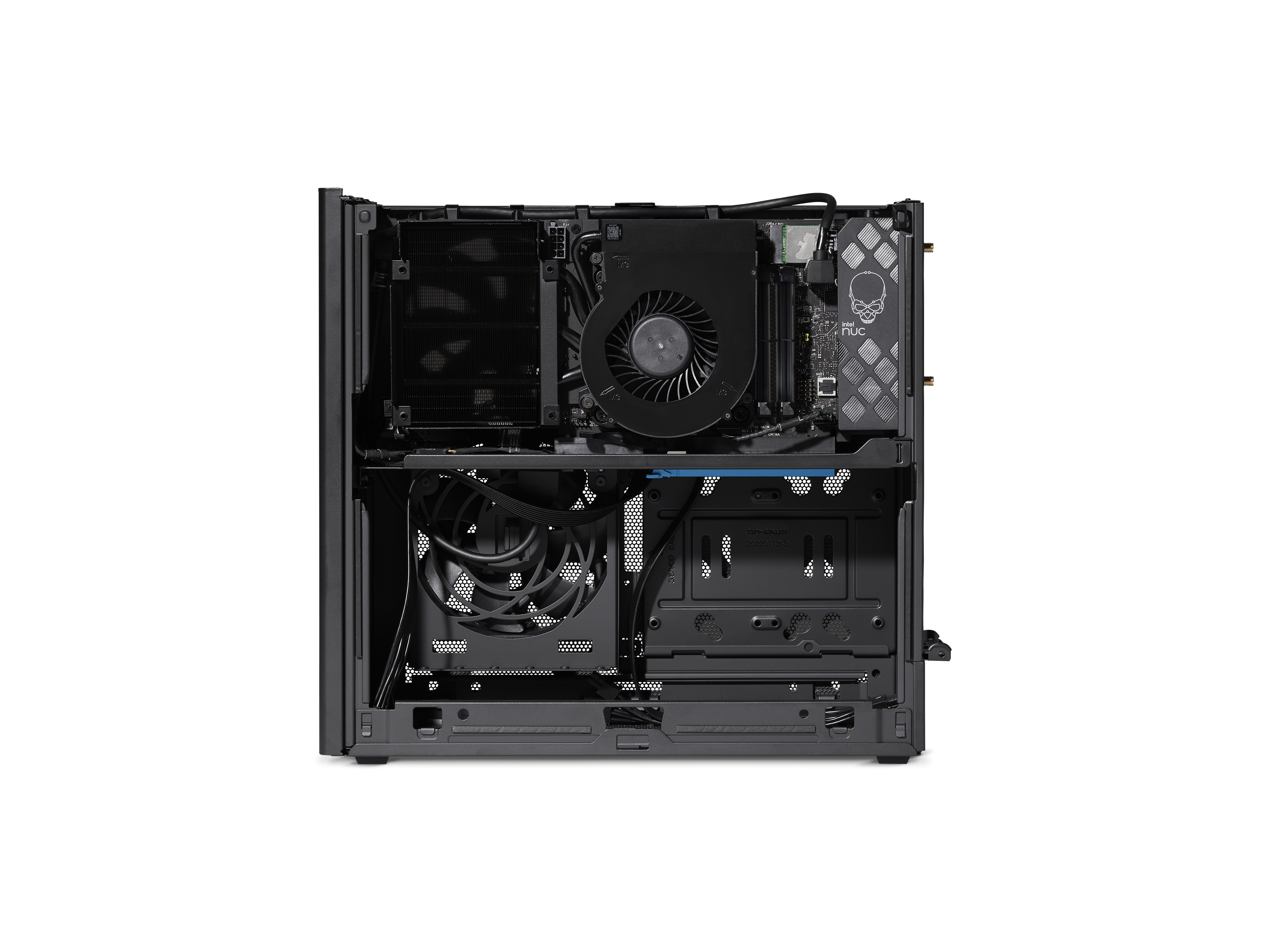Intel NUC 13 Extreme Kit - NUC13RNGi5, Desktop, PC Barebone, Intel Z690, DDR5-SDRAM, PCI Express, Se