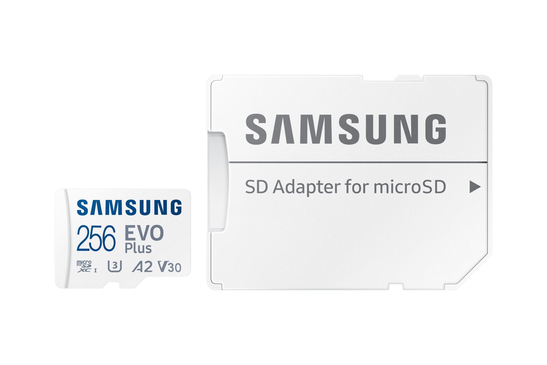 Samsung EVO Plus MB-MC256S - Flash-Speicherkarte (microSDXC-an-SD-Adapter inbegriffen)