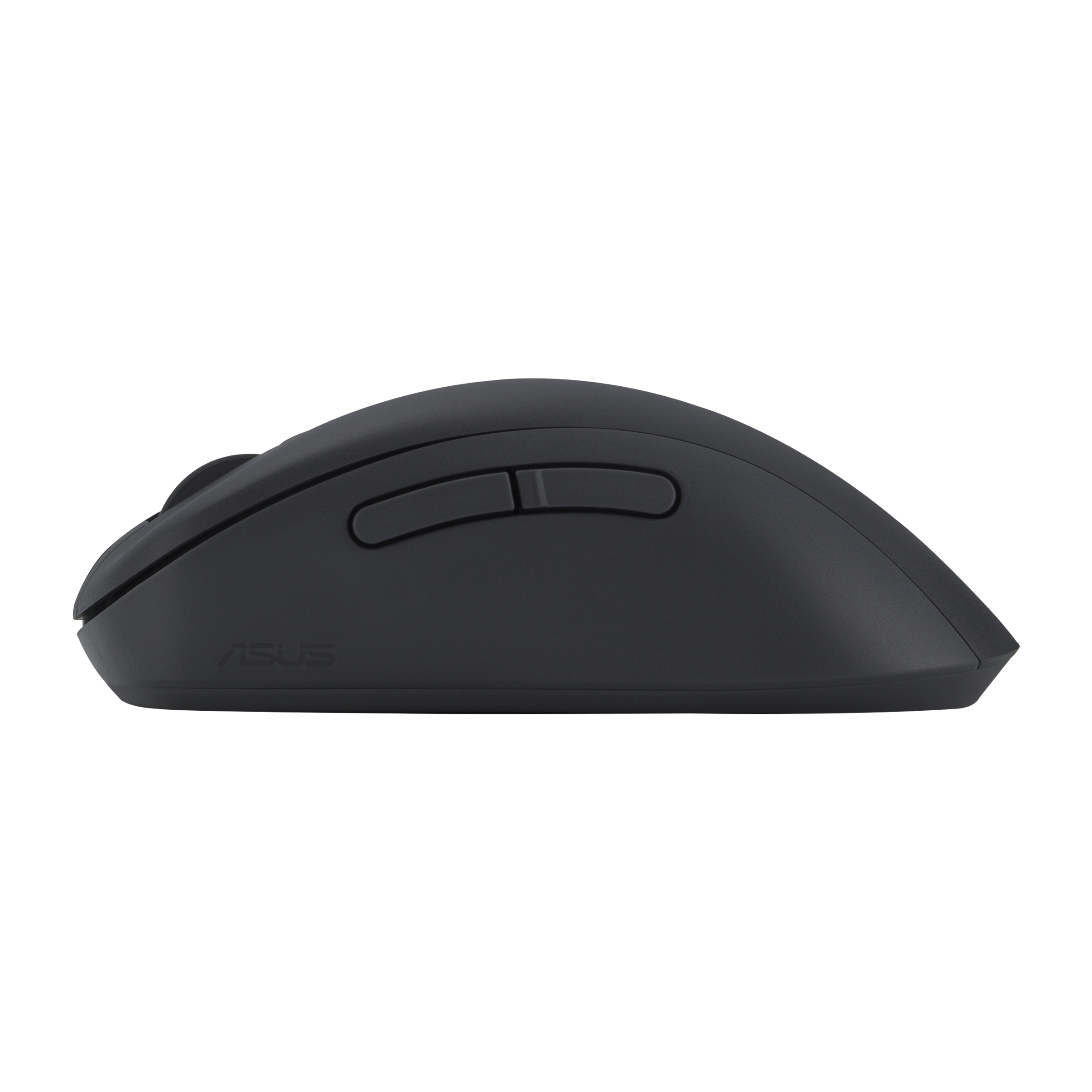 ASUS MD102 - Maus - ergonomisch - optisch - 5 Tasten - kabellos - Bluetooth, 2.4 GHz - kabelloser Em