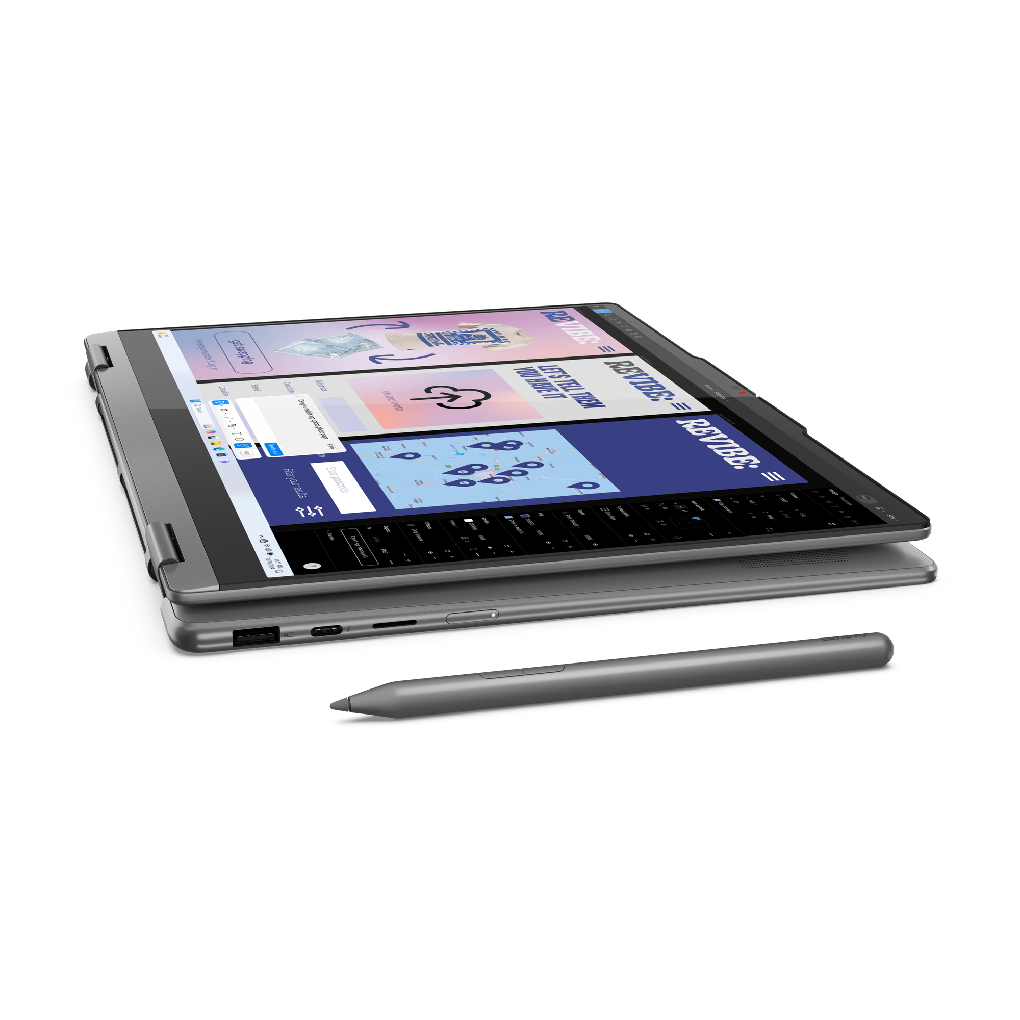 Lenovo Yoga 7 2-in-1 14ILL10, 14" 2.8K WQXGA+ Touch, Core Ultra 7 256V, 16GB RAM, 1TB SSD, Win11