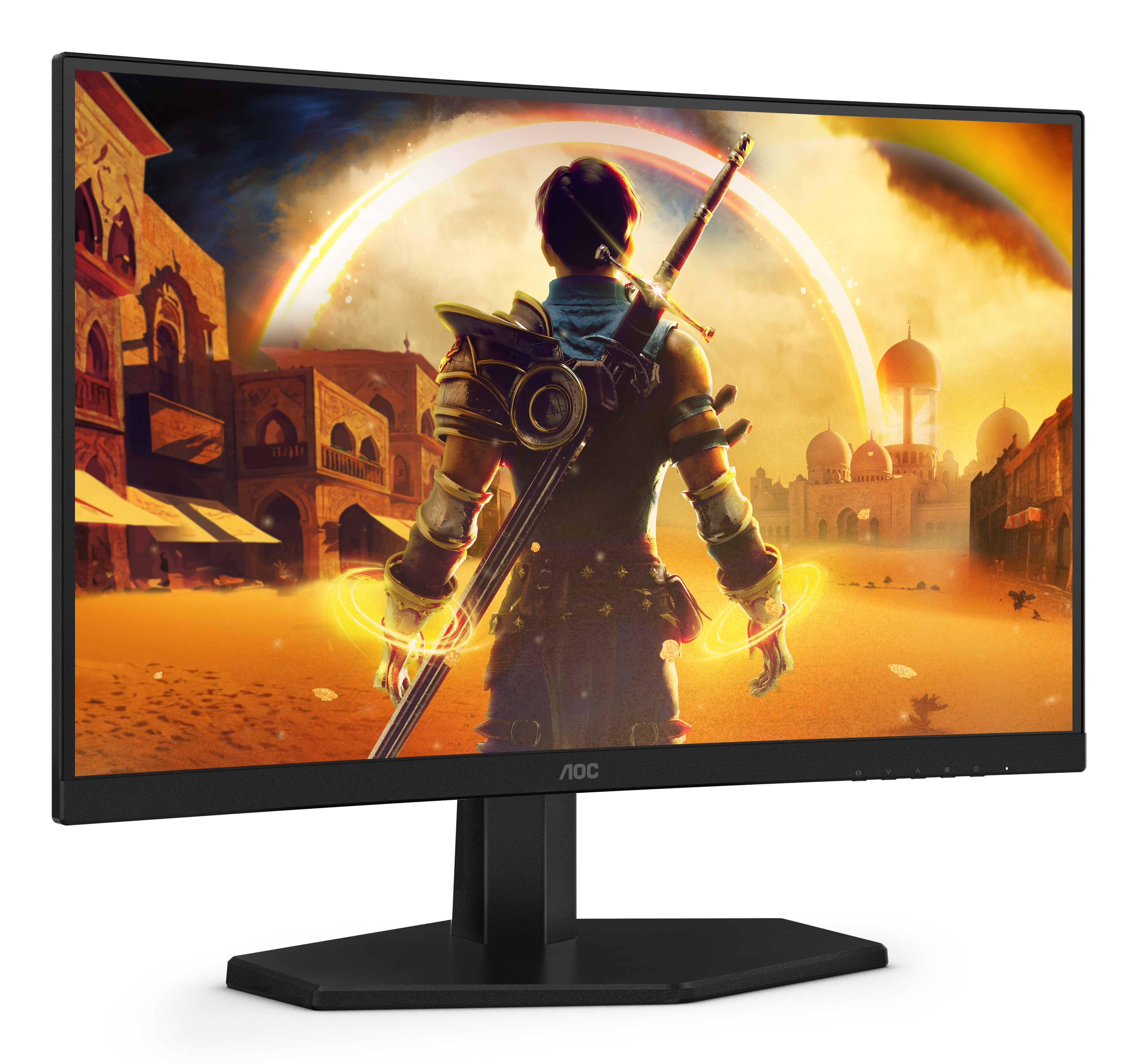 AOC Gaming C24G42FE - LED-Monitor - Gaming - gebogen - 61 cm (24")