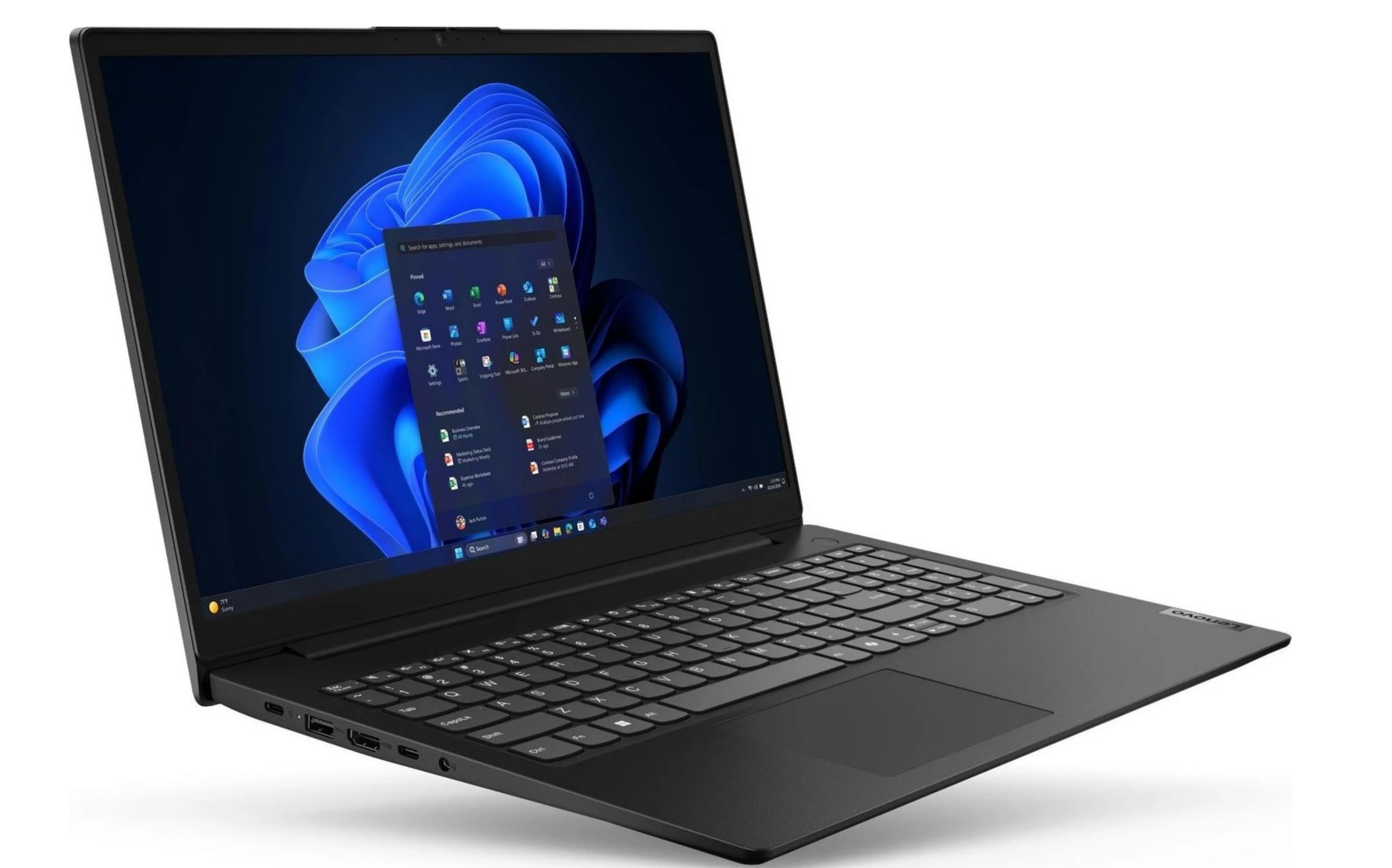 Lenovo V15 G6 AMN, AMD Ryzen? 5, 2,8 GHz, 39,6 cm (15.6"), 1920 x 1080 Pixel, 16 GB, 256 GB