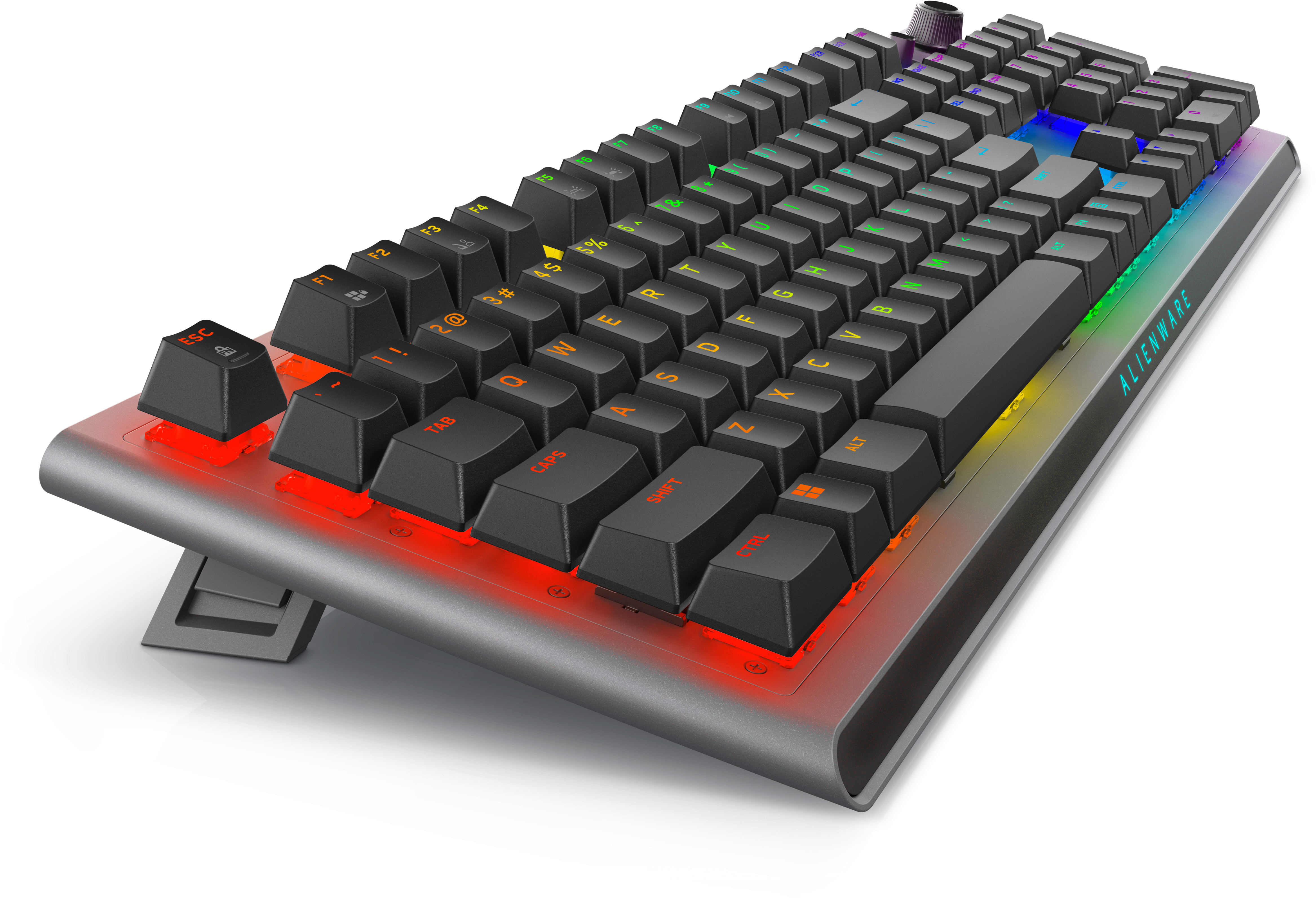 Dell Alienware Tri-Mode AW920K - Tastatur - AlienFX Per-Key RGB / 16,8 Millionen Farben