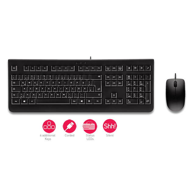 Cherry DC 2000 - Tastatur-und-Maus-Set - USB