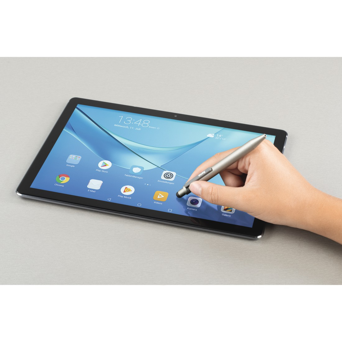 Hama Essential Line "Mini" 2-in-1 - Stift/Kugelschreiber für Tablet, Handy
