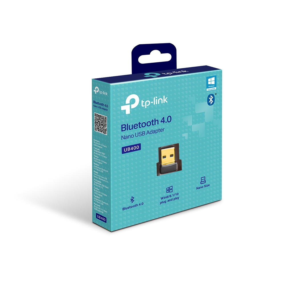TP-LINK UB400, USB Typ-A, Bluetooth, Schwarz, Gold, 10 m, 0 - 40 °C, -40 - 70 °C