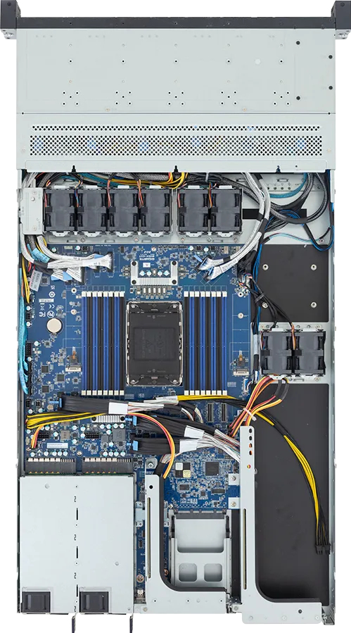 Gigabyte R164-SG5-AAV1, LGA 4710, Intel® Xeon®, GDDR5, Okta-Kanal, 2.5", HDD & SSD