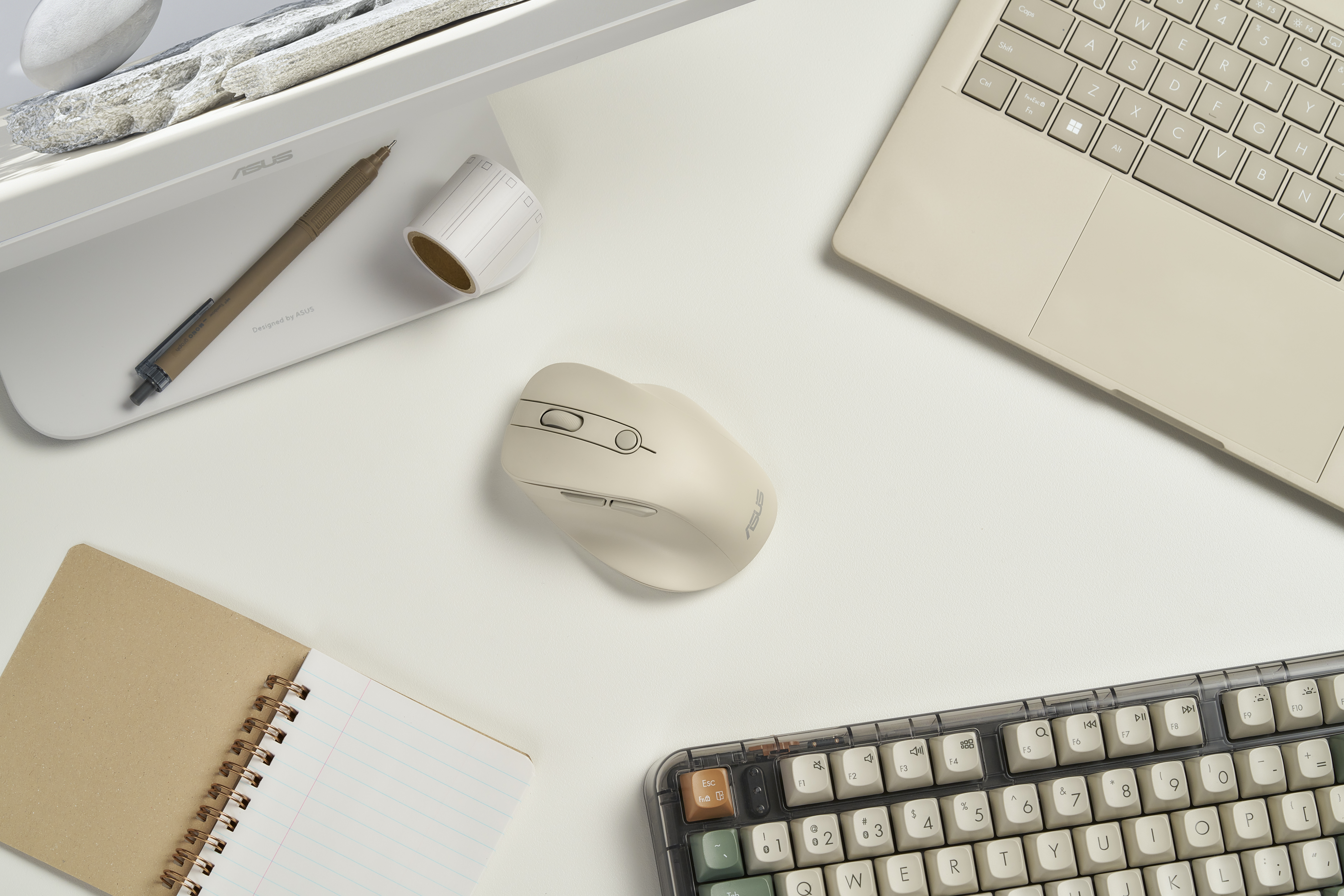 ASUS MD105 - Maus - optisch - 5 Tasten - kabellos