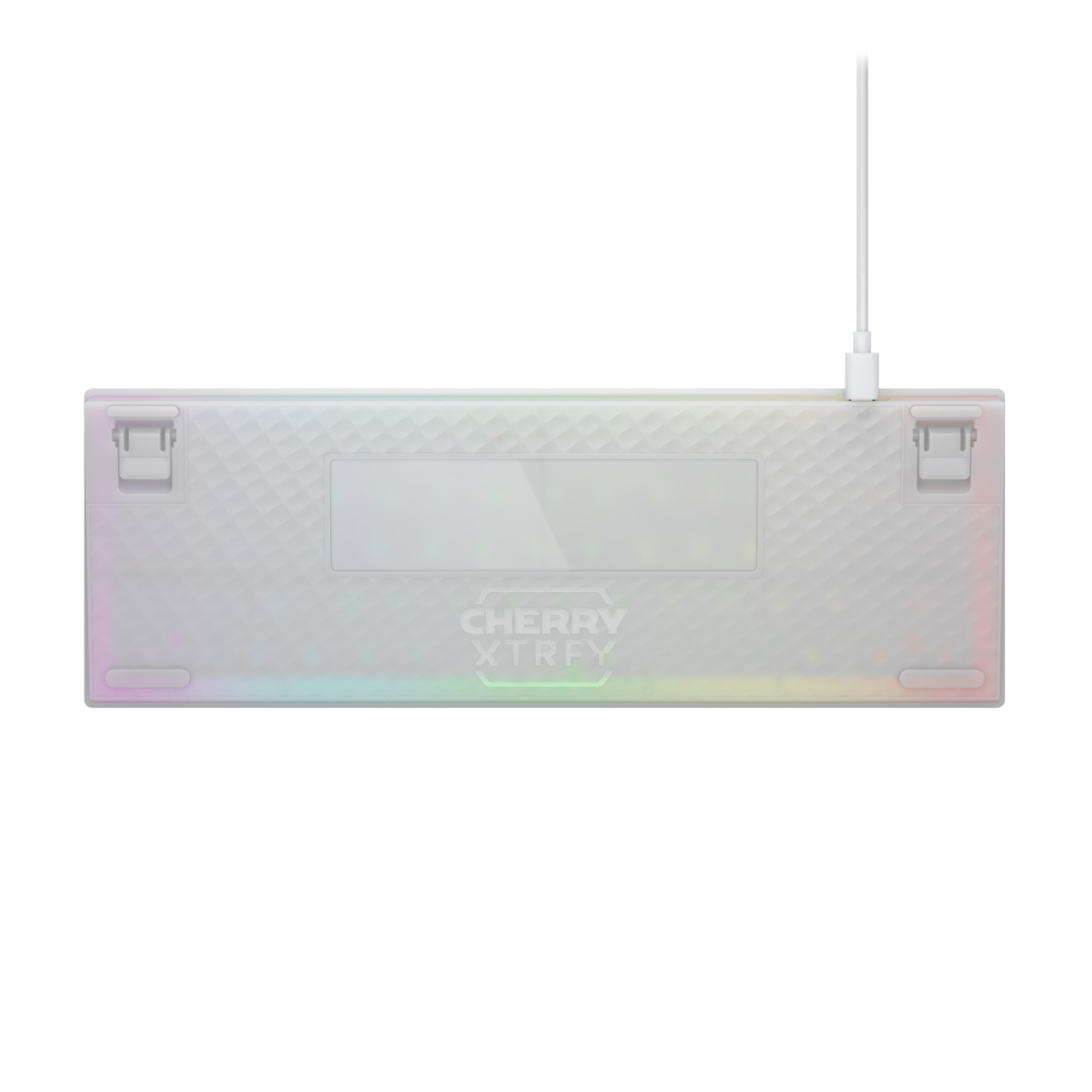 Cherry XTRFY K5V2 - Tastatur - 65% - compact - hintergrundbeleuchtet - USB - AZERTY - Französisch -