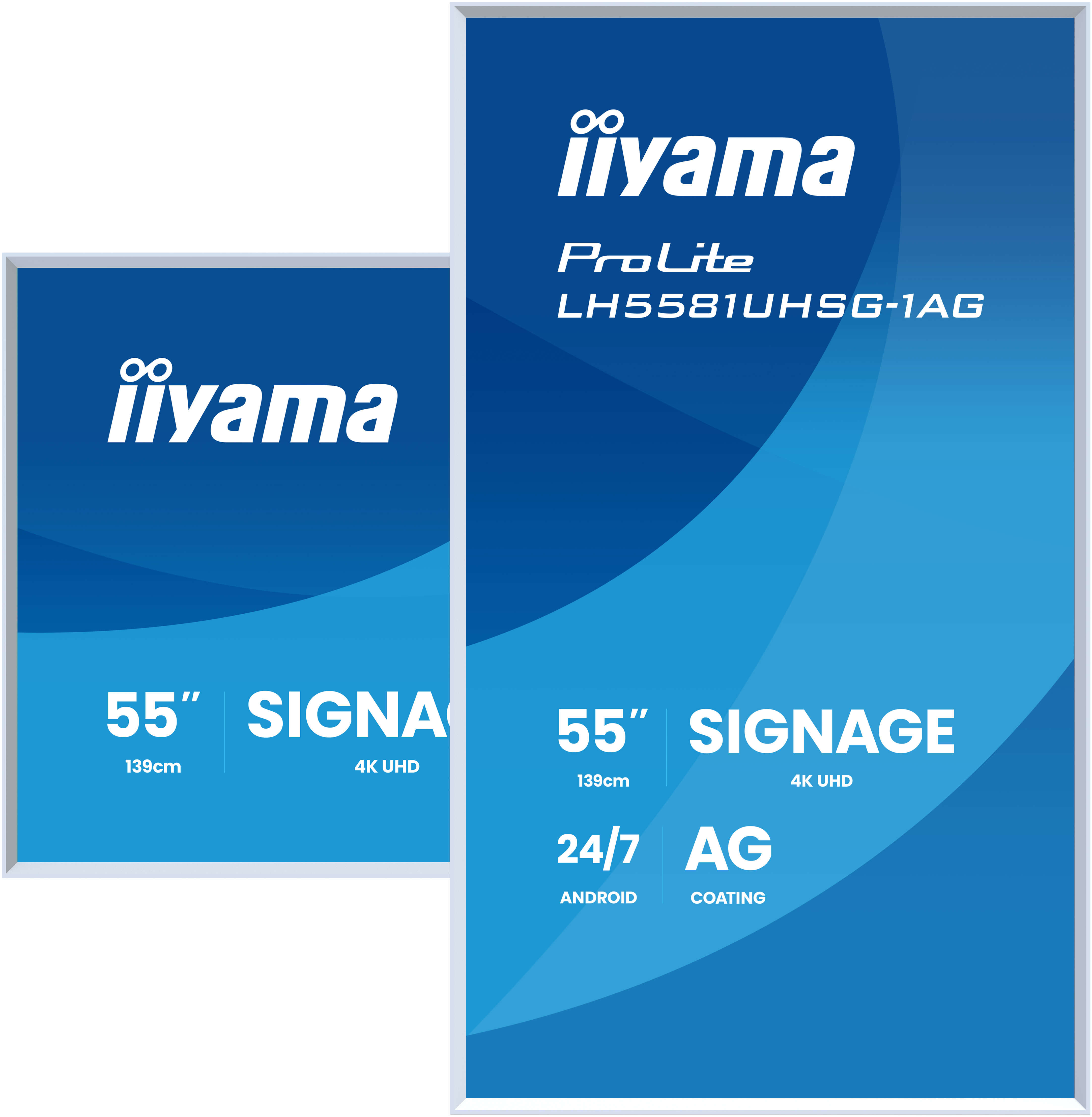 Iiyama 65"W LCD 4K UHD VA Gallery Line with Rem