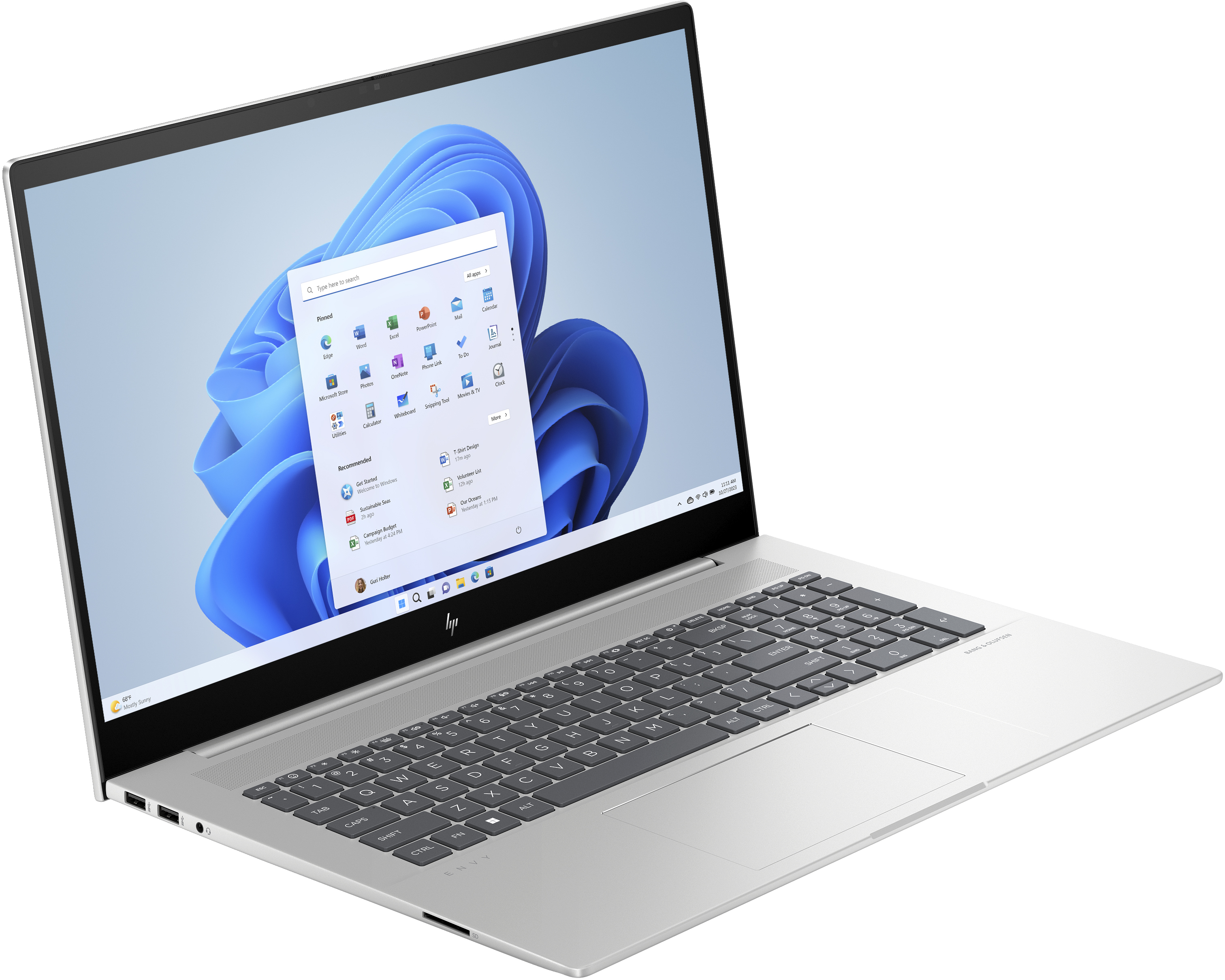 HP ENVY 17-cw0176ng, Intel® Core? i7, 43,9 cm (17.3"), 1920 x 1080 Pixel, 32 GB, 1 TB, Windows 11 Pr