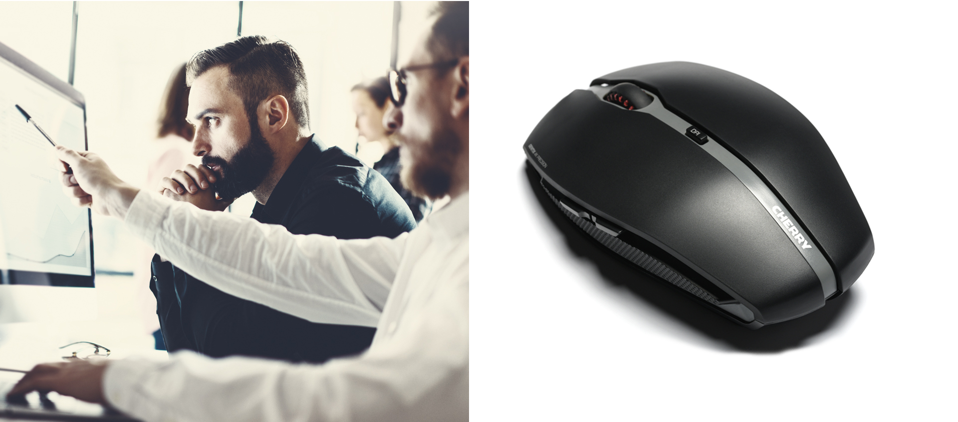 Cherry GENTIX 4K - Maus - rechts- und linkshändig