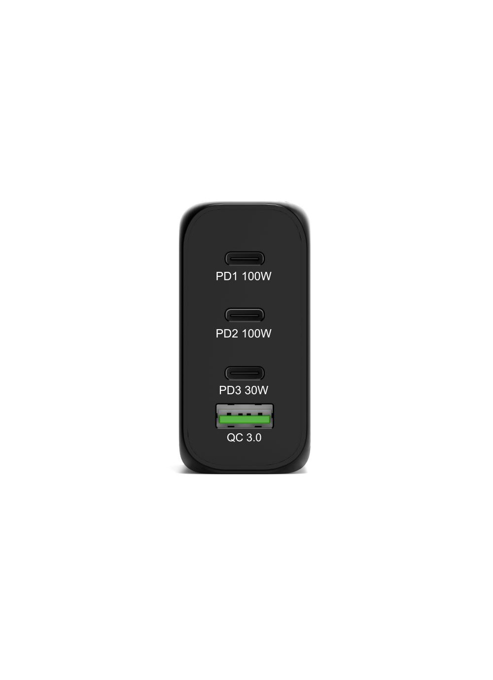 PORT Designs PORT Connect - Netzteil - GaN-Technologie - 120 Watt - 5 A - PD, QC 3.0 - 4 Ausgabeansc