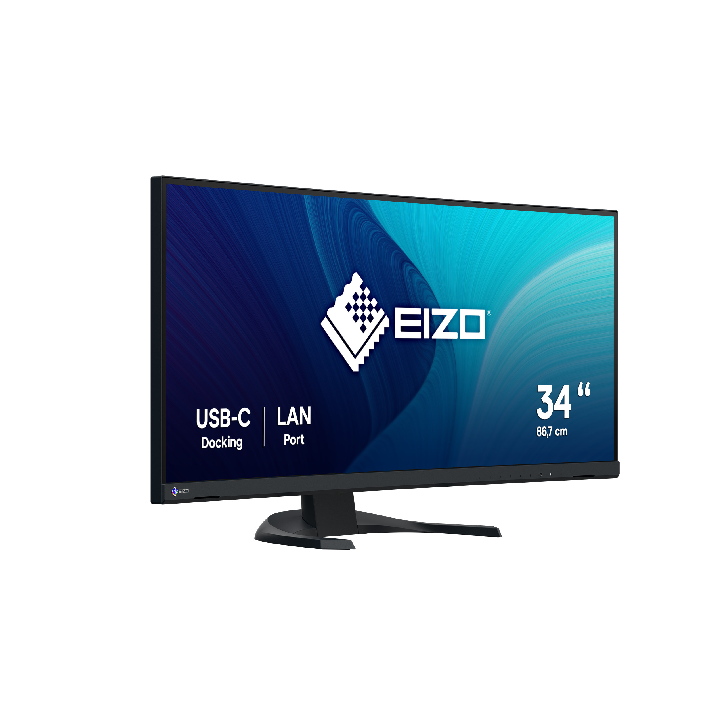 EIZO FlexScan EV3451X-BK, 86,6 cm (34.1"), 3440 x 1440 Pixel, UltraWide Quad HD, LCD, 5 ms, Schwarz