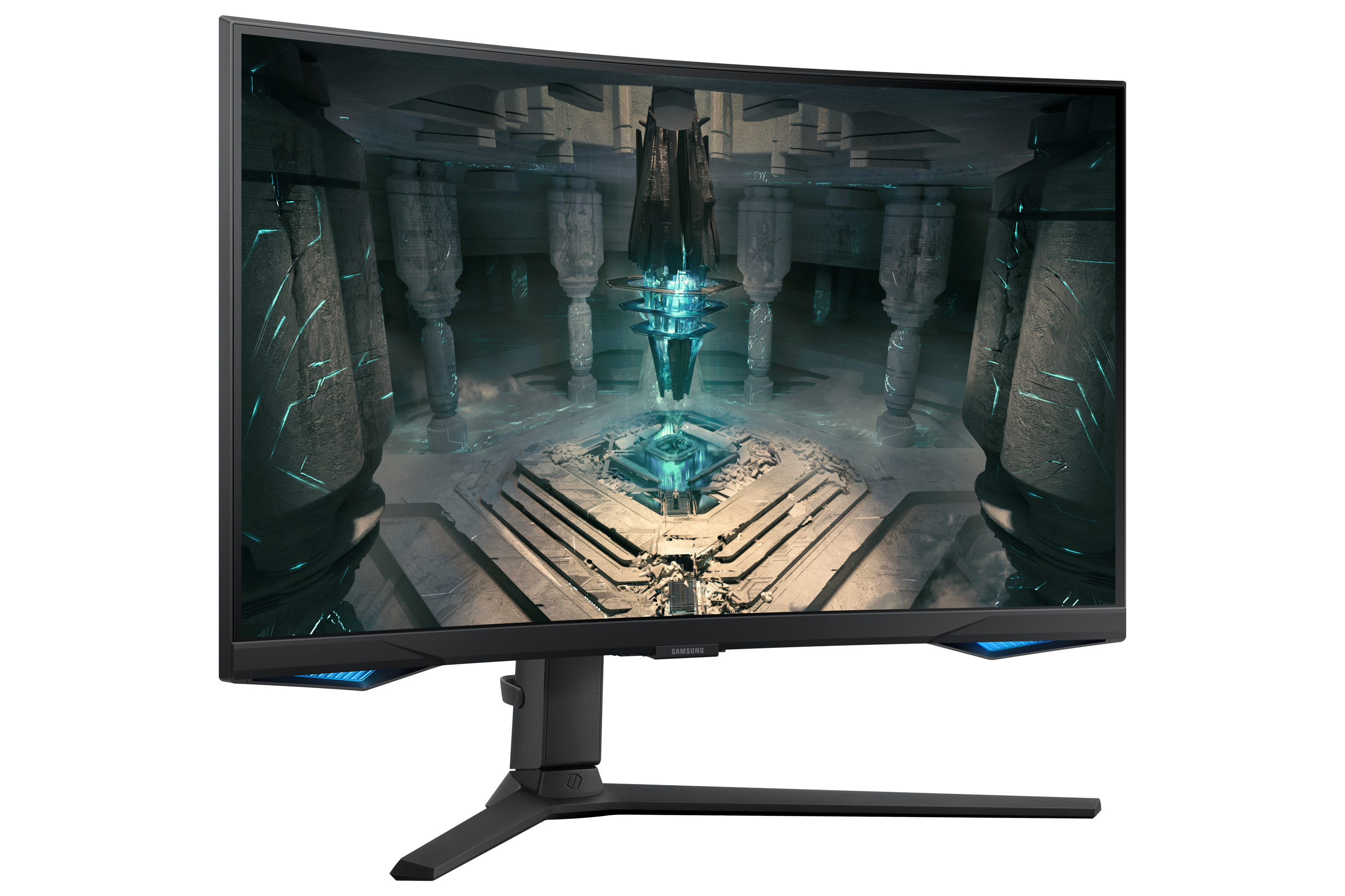 Samsung Odyssey G6 S27BG650EU Curved-Monitor 68.6cm (27") WQHD, VA, 1ms, HDMI, Displayport