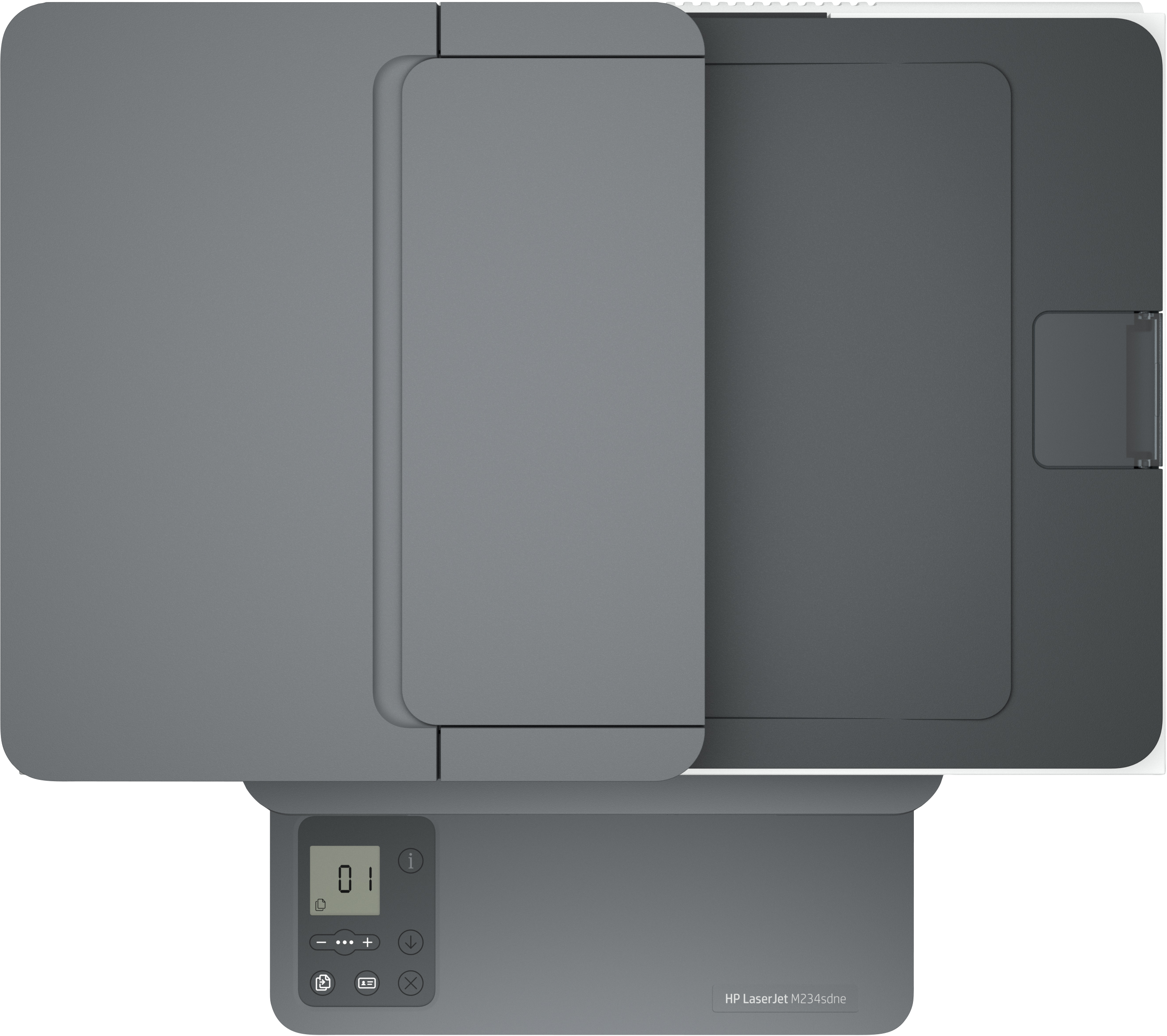 HP LaserJet MFP M234sdne Drucker, Schwarzweiß, Drucker für Home und Home Office, Drucken, Kopieren,