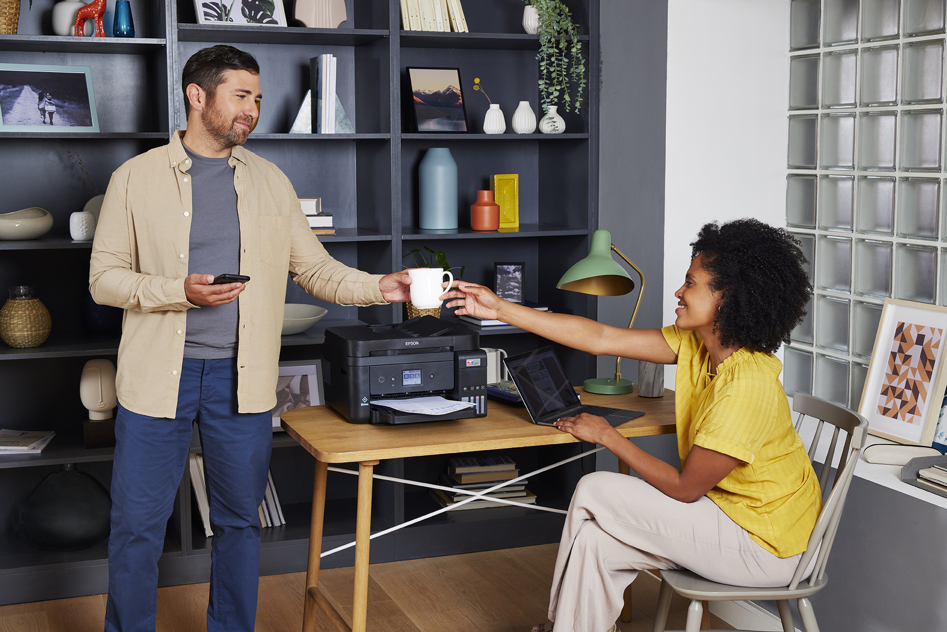 Epson EcoTank ET-4850 - Multifunktionsdrucker - Farbe - Tintenstrahl - wiederbefüllbar - A4 (Medien)