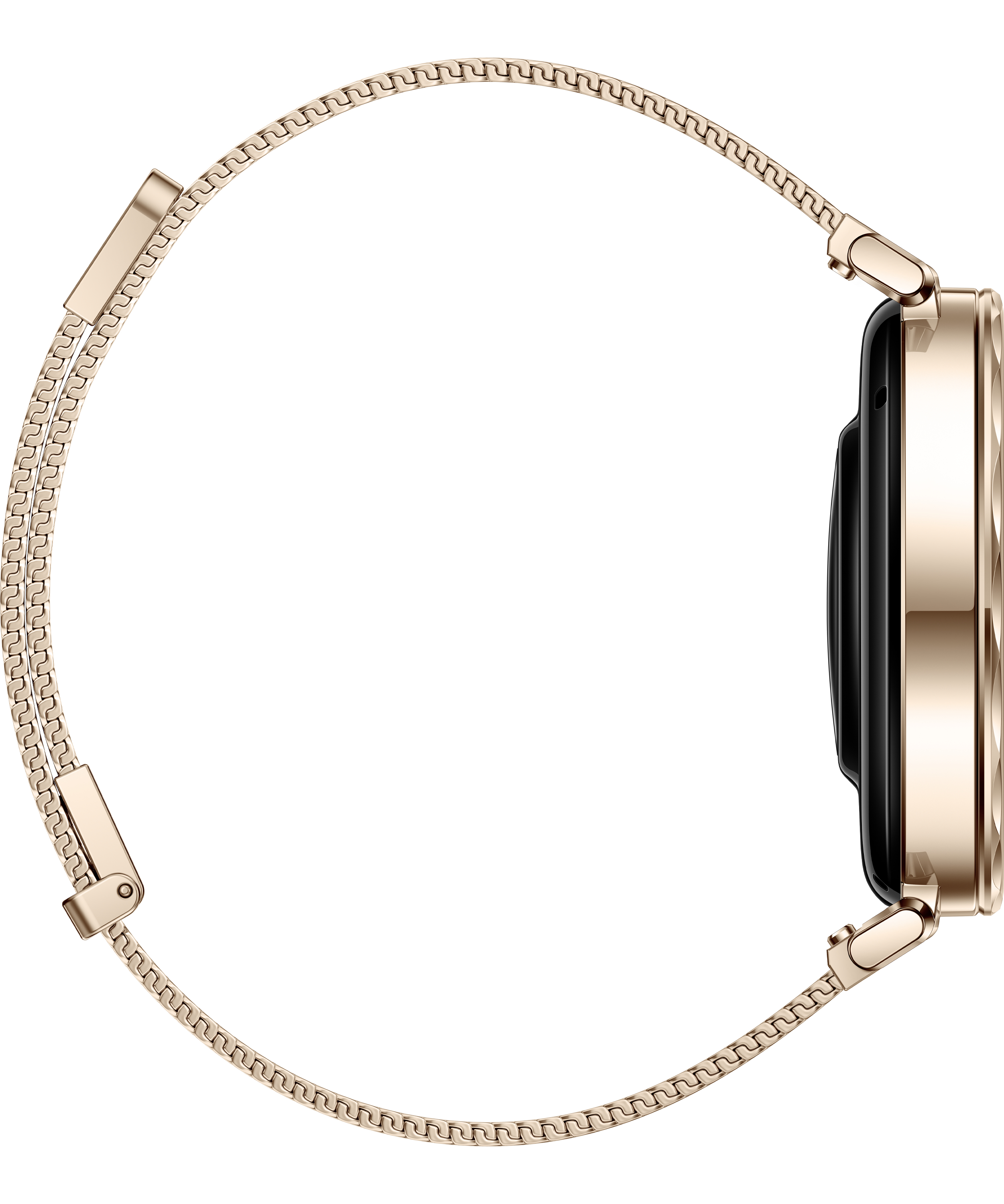 Huawei Watch GT 5 - 41 mm - Edelstahl - intelligente Uhr mit Milanese Riemen - Handgelenkgröße: 130-