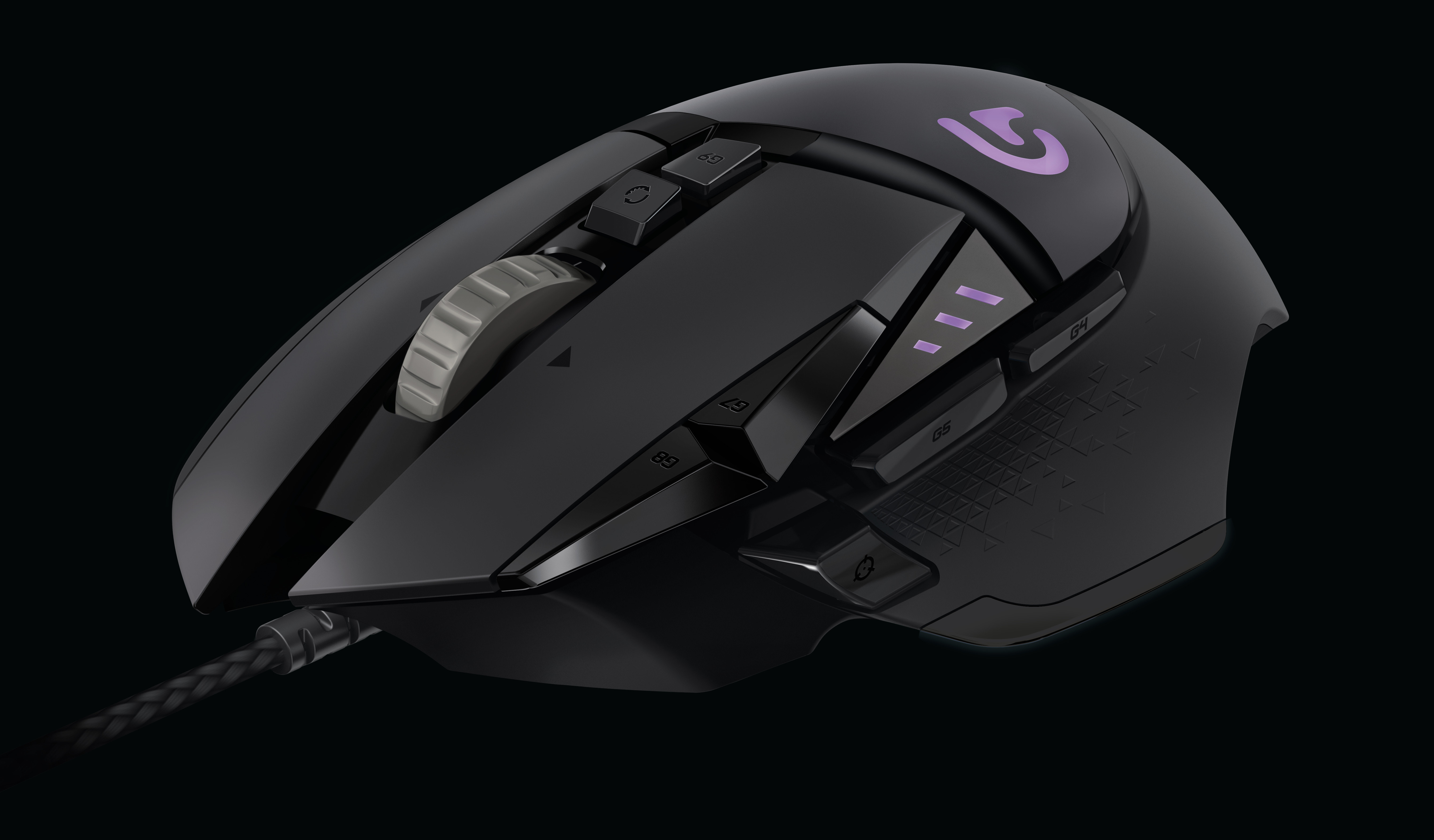 Logitech G G502 Proteus Spectrum RGB Tunable Gaming Mouse, rechts, Optisch, USB Typ-A, 12000 DPI, 1