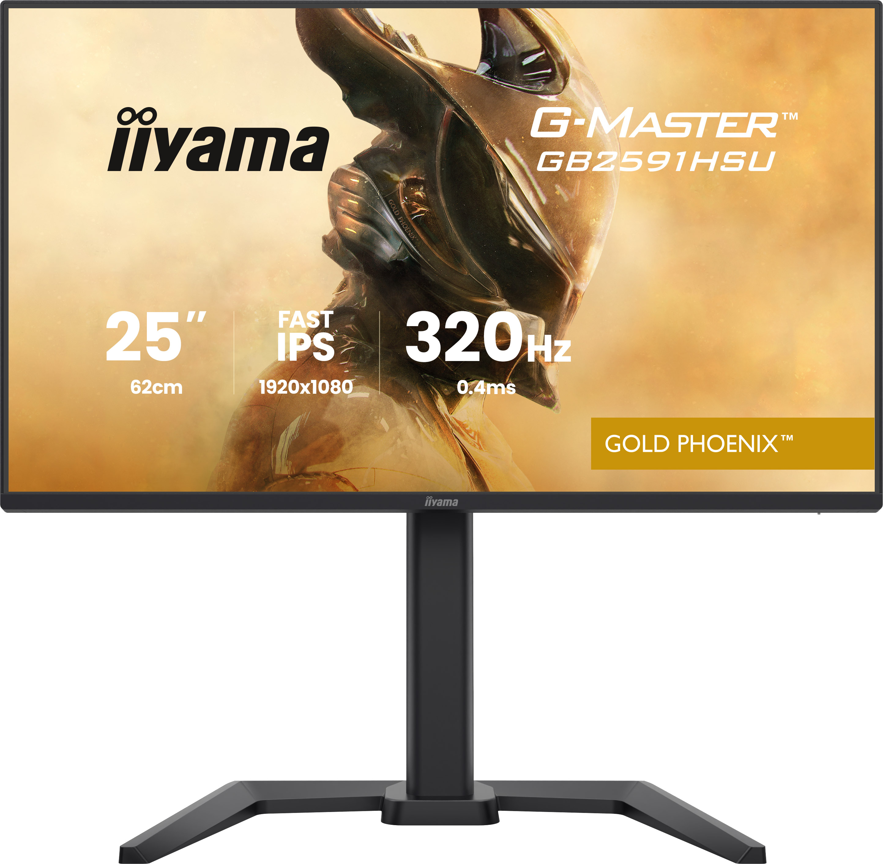 Iiyama G-MASTER Gold Phoenix GB2591HSU-B1 - LED-Monitor - Gaming - 63.5 cm (25")
