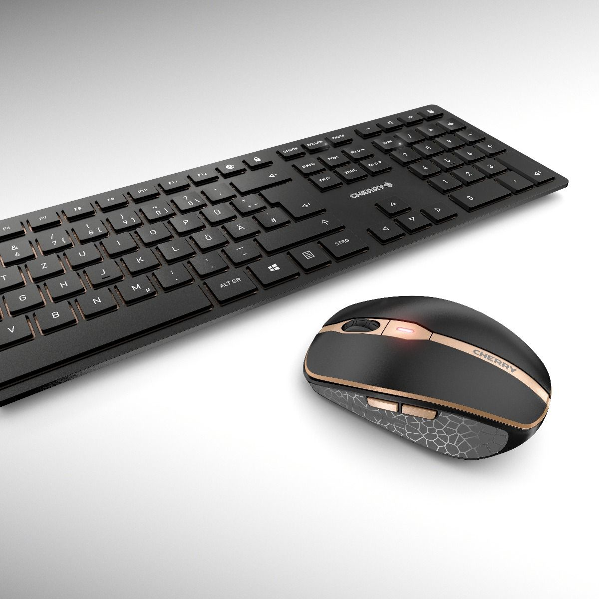 Cherry DW 9000 SLIM - Tastatur-und-Maus-Set