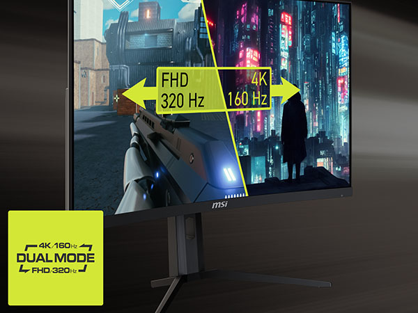 B-WARE - MSI MAG 321CUPDFDE curved, 31.5" 4K UHD 160Hz, 0.5 ms, HDR, 1500R