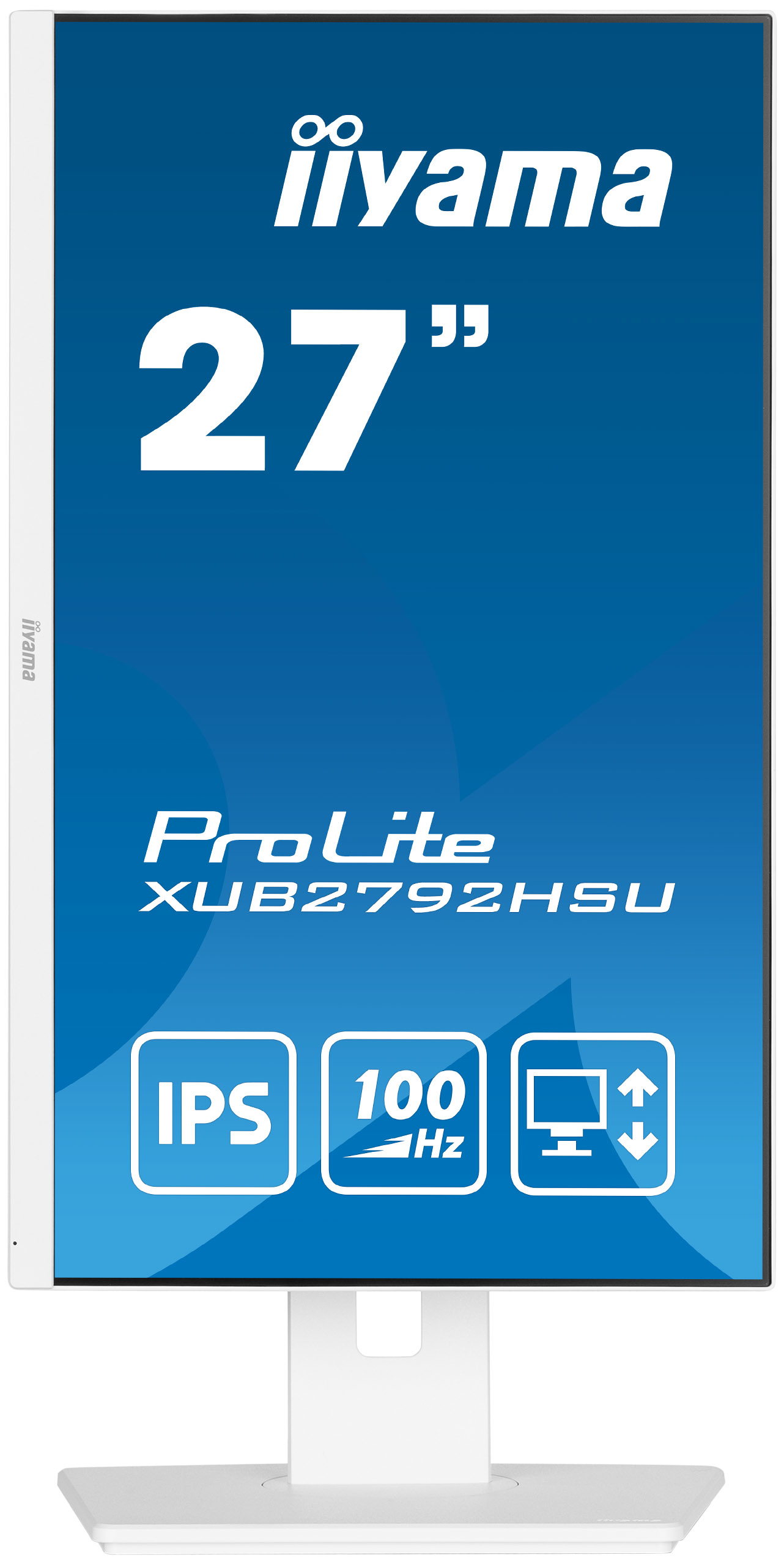 iiyama ProLite XUB2792HSU-W6 Monitor 68.6cm (27") Full HD, IPS, 0.4ms, HDMI, Displayport, USB