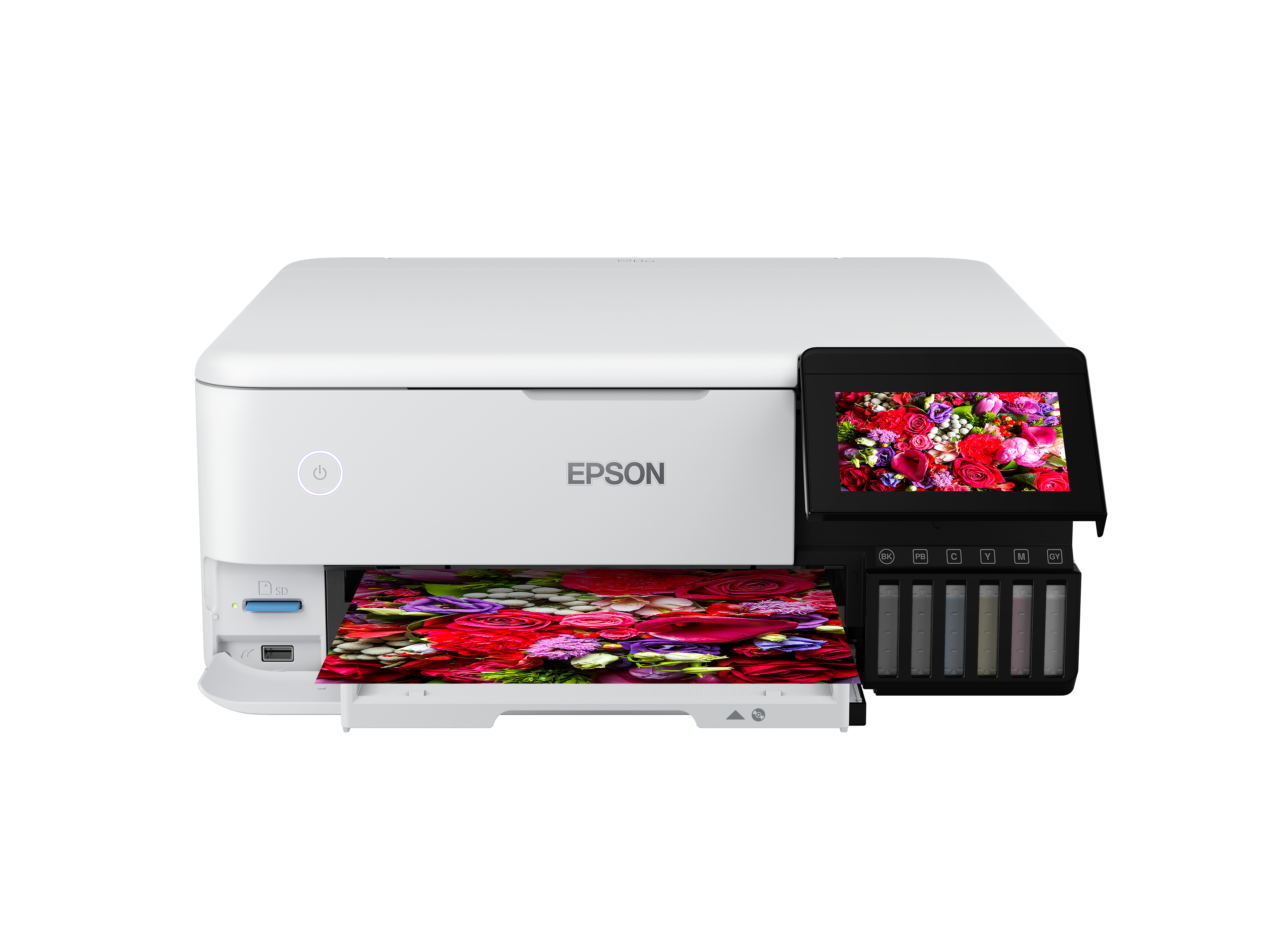 Epson EcoTank ET-8500 - Multifunktionsdrucker - Farbe - Tintenstrahl - wiederbefüllbar - A4/Letter (